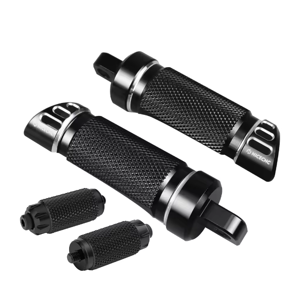 Passenger Footpegs Footrests + Shifter Pegs For Harley Road King Street Glide