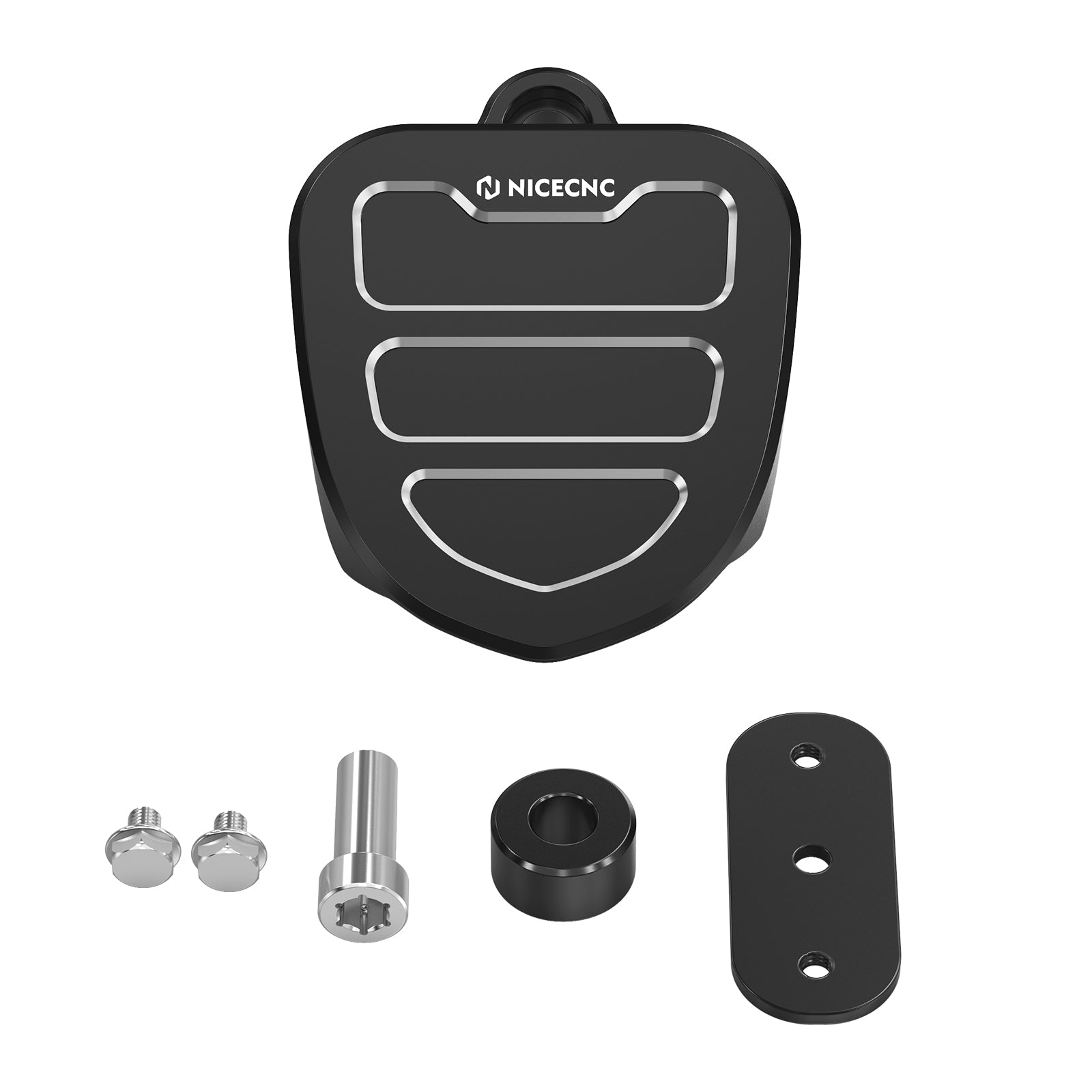 Horn Decorative Trim Cover Kit For Harley Road King Electra Street Glide Ultra Limited