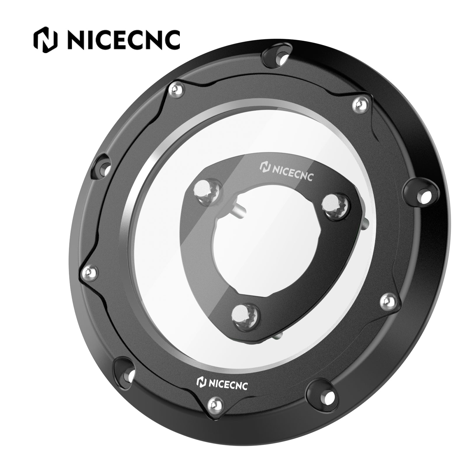 M8 Engine Derby Cover + Clutch Pressure Plate Kit For Harley Road King Electra Street Glide