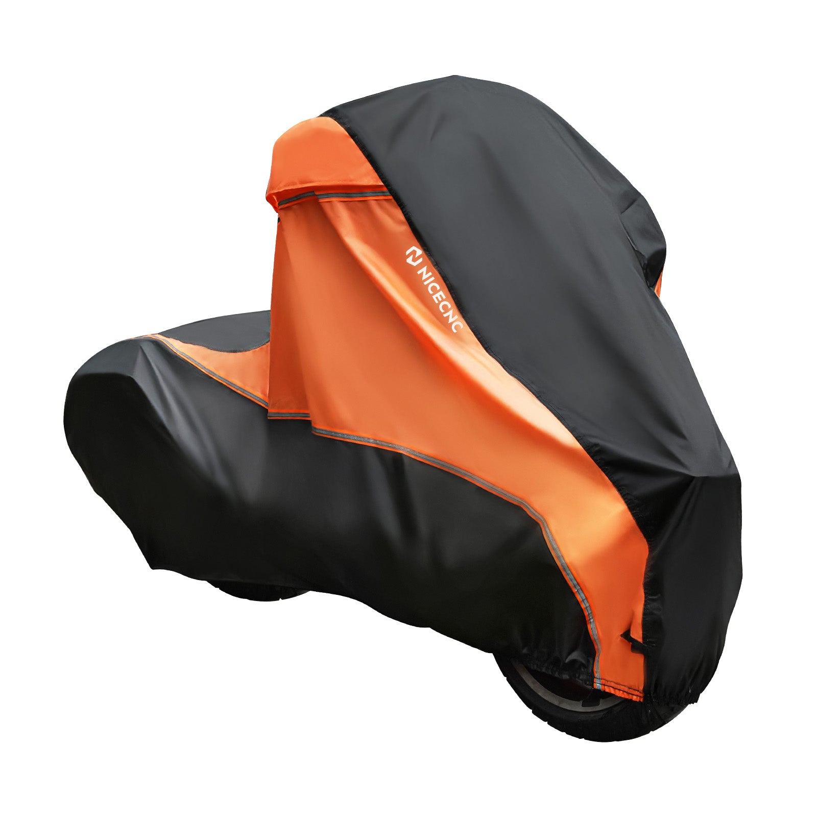 Heavy-Duty Motorcycle Cover w/Heat Shield Protection For Harley Road King Street Glide