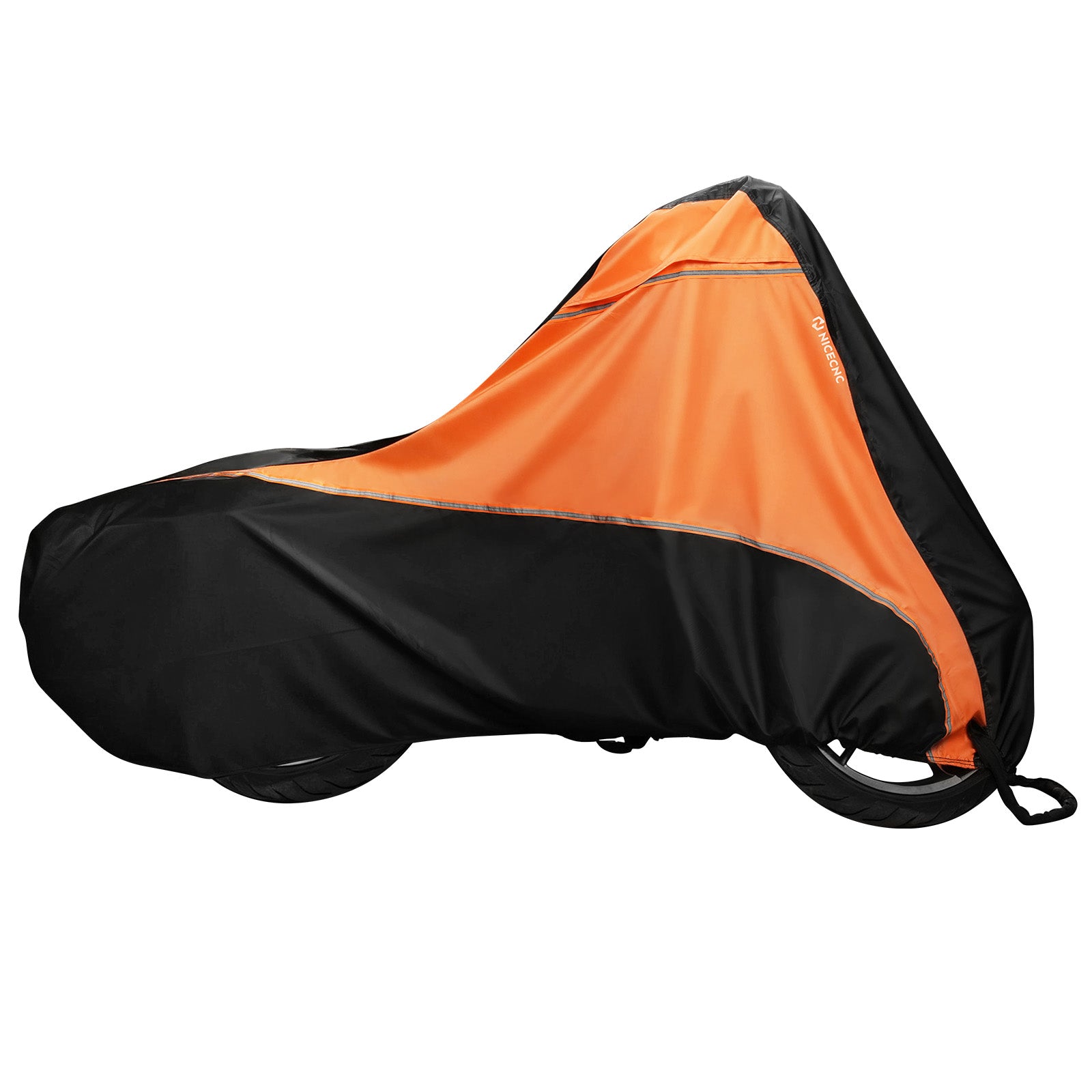 Heavy-Duty Motorcycle Cover w/Heat Shield Protection For Harley Road King Street Glide
