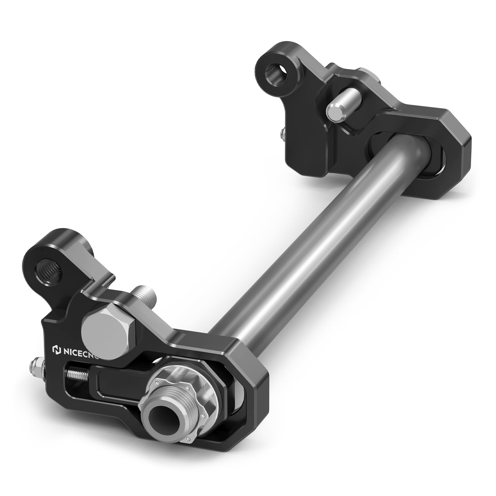 Rear Axle Block Chain Tension Adjuster Kit For Harley Road King Electra Street Glide