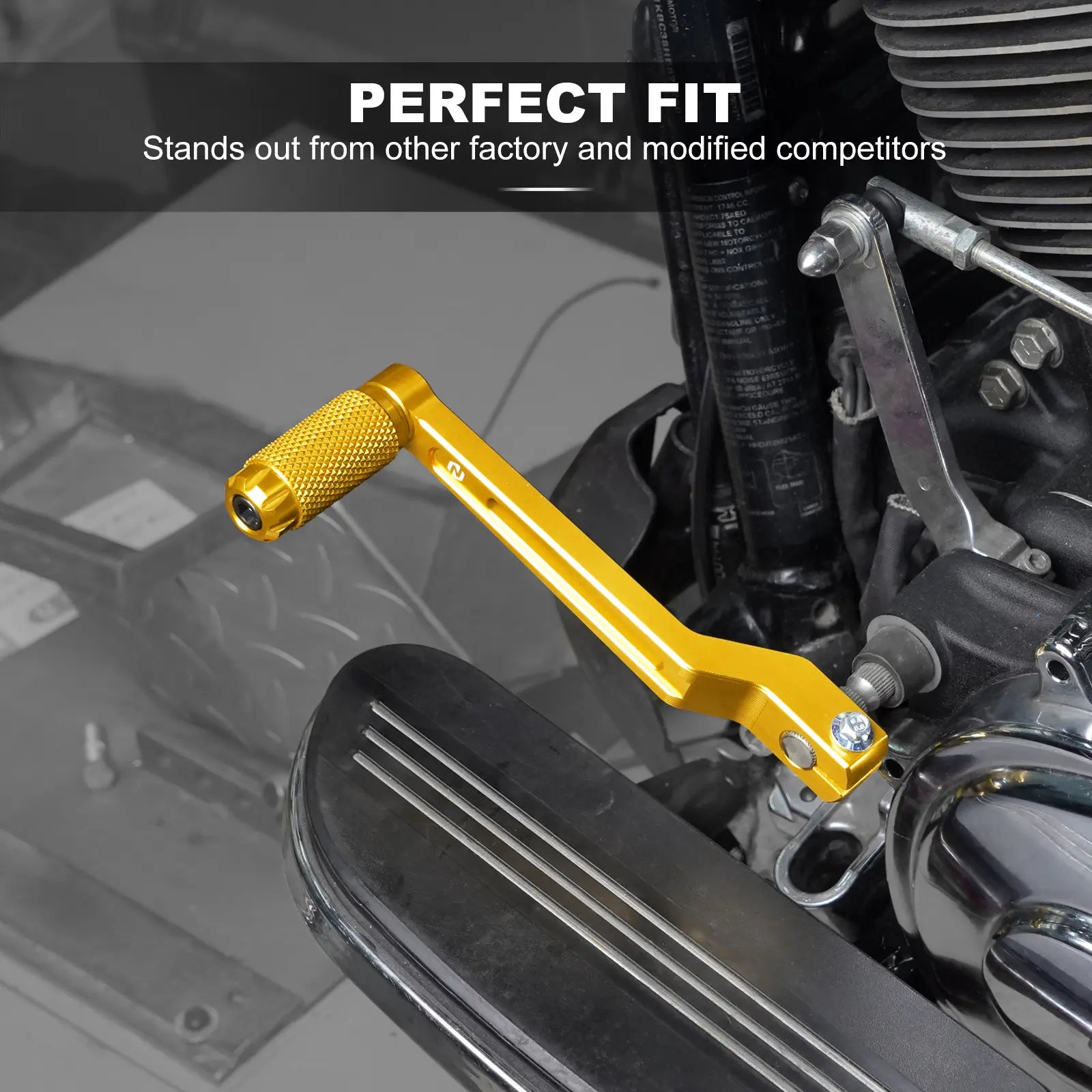 Rear Brake Pedal + Heel Toe Shifter Levers For Harley Road King Street Glide Ultra Limited