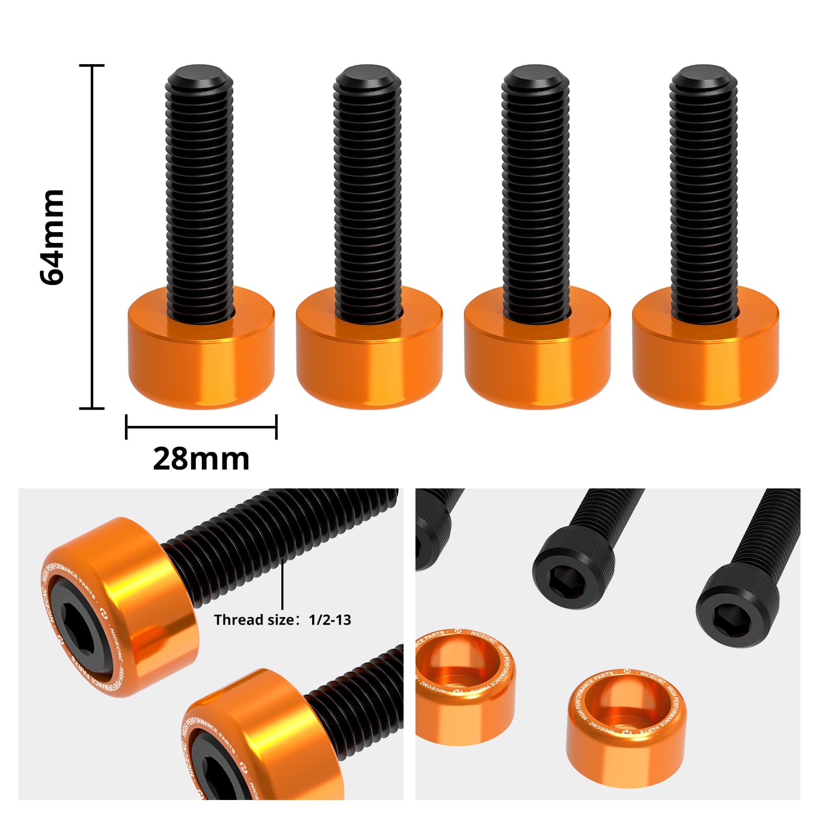 Rear Shock Mount Bolts Screws Hardware Kit For Harley Road King Street Glide