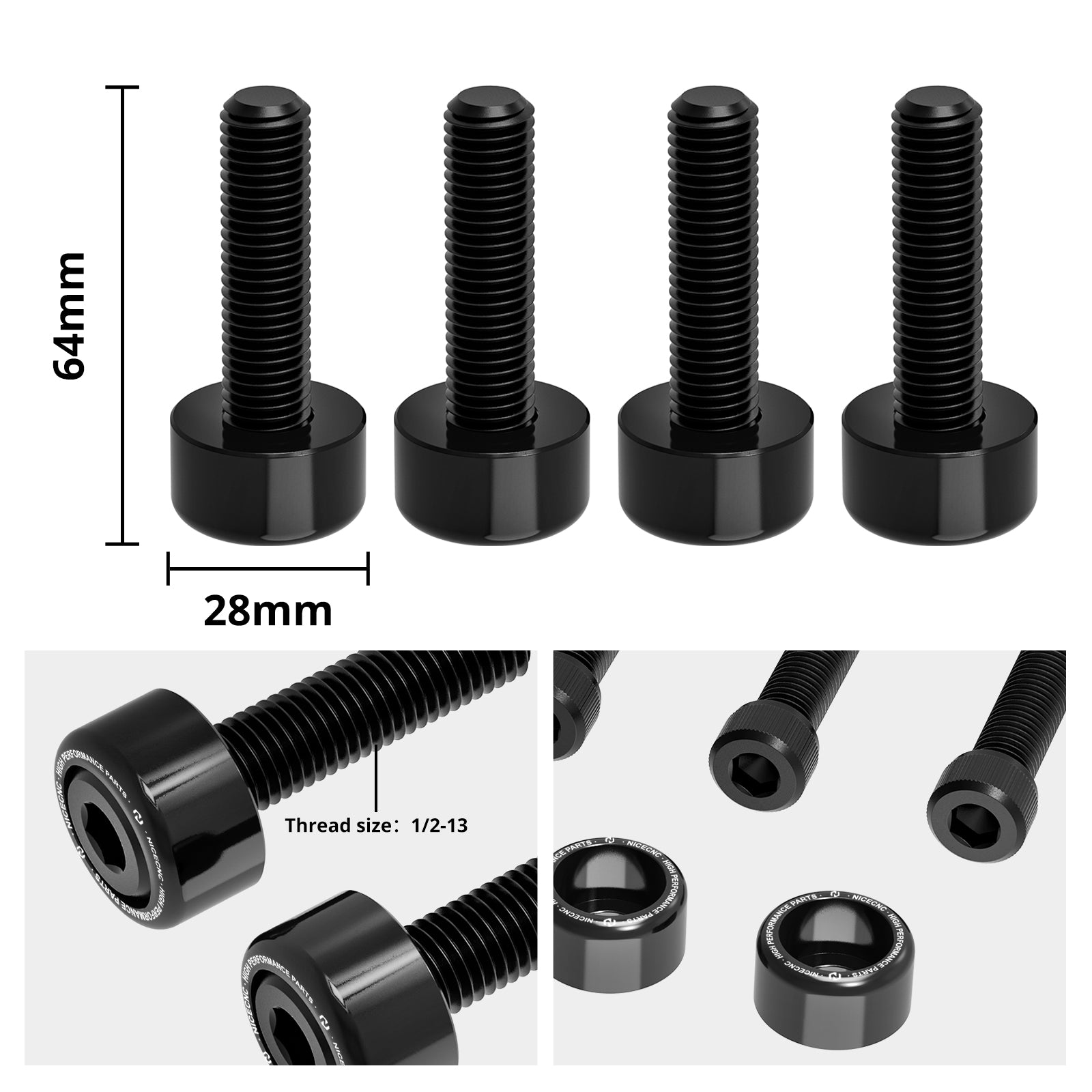 Rear Shock Mount Bolts Screws Hardware Kit For Harley Road King Street Glide