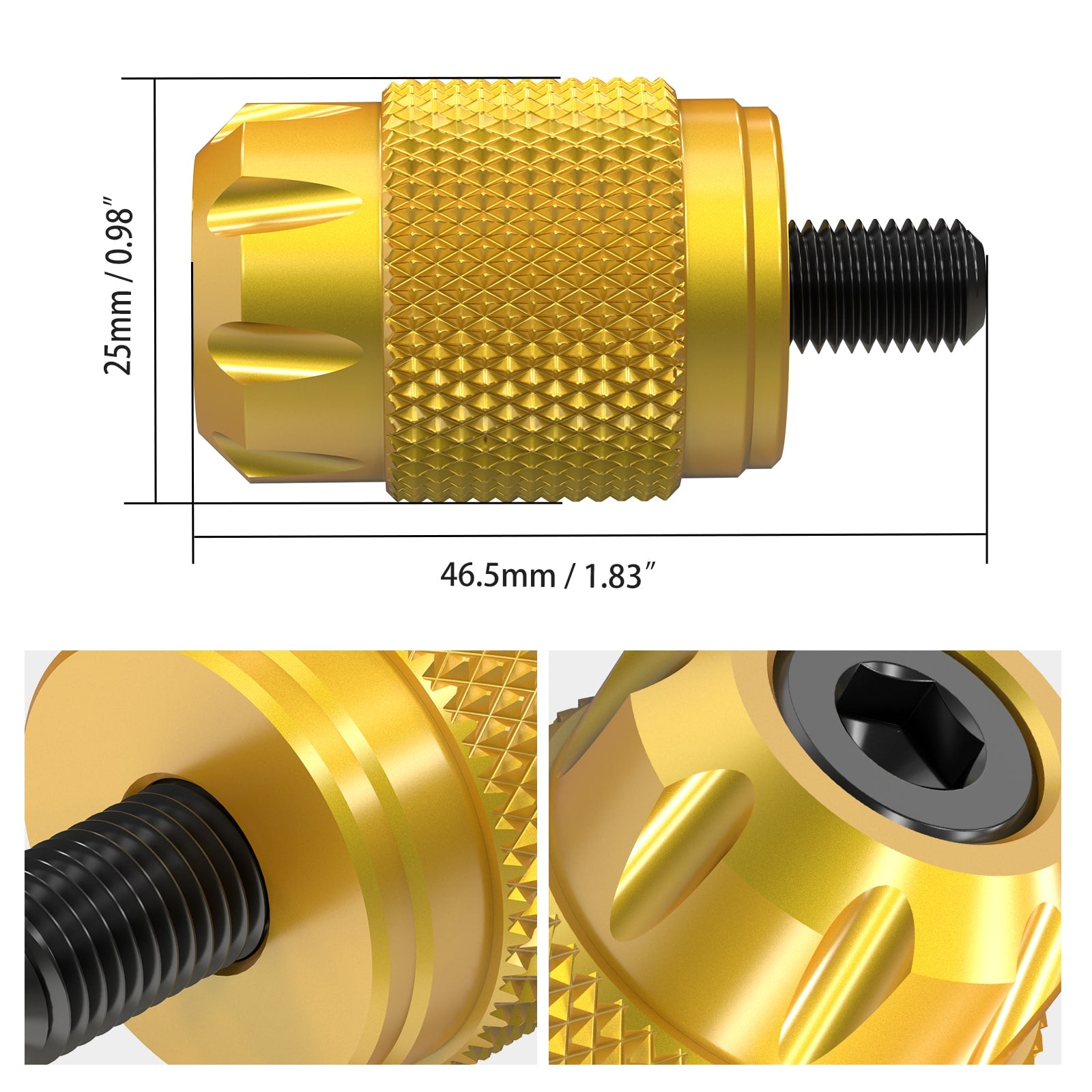 Shorty Shifter Peg Tip For Harley Sportster 1200 48 XL Iron 883 Softail