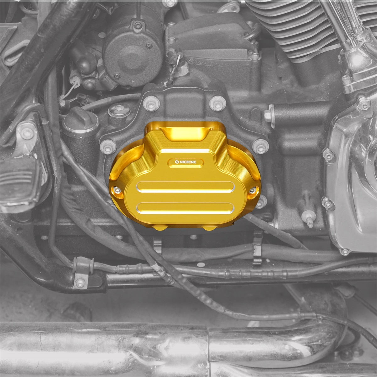 Gearbox Transmission Side Cover For Harley Street Glide Road King Freewheeler