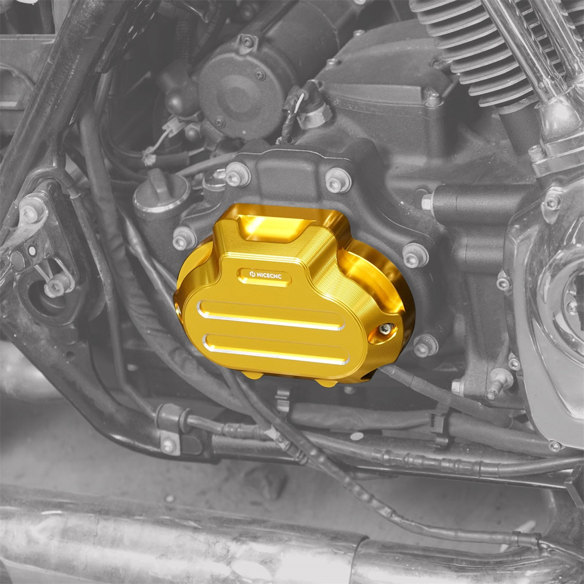 Gearbox Transmission Side Cover For Harley Street Glide Road King Freewheeler