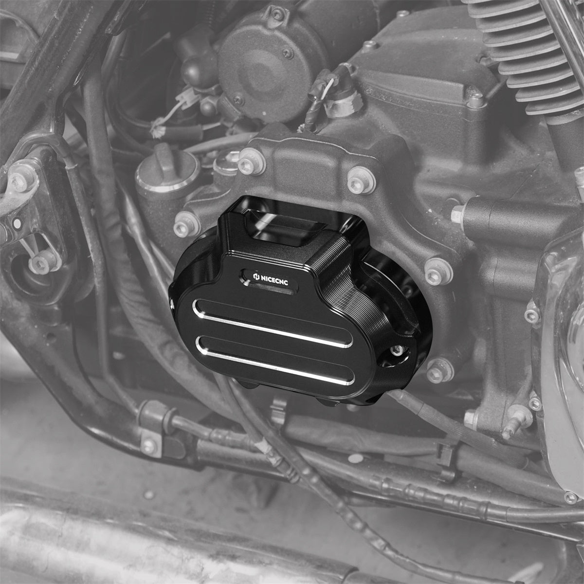 Gearbox Transmission Side Cover For Harley Street Glide Road King Freewheeler