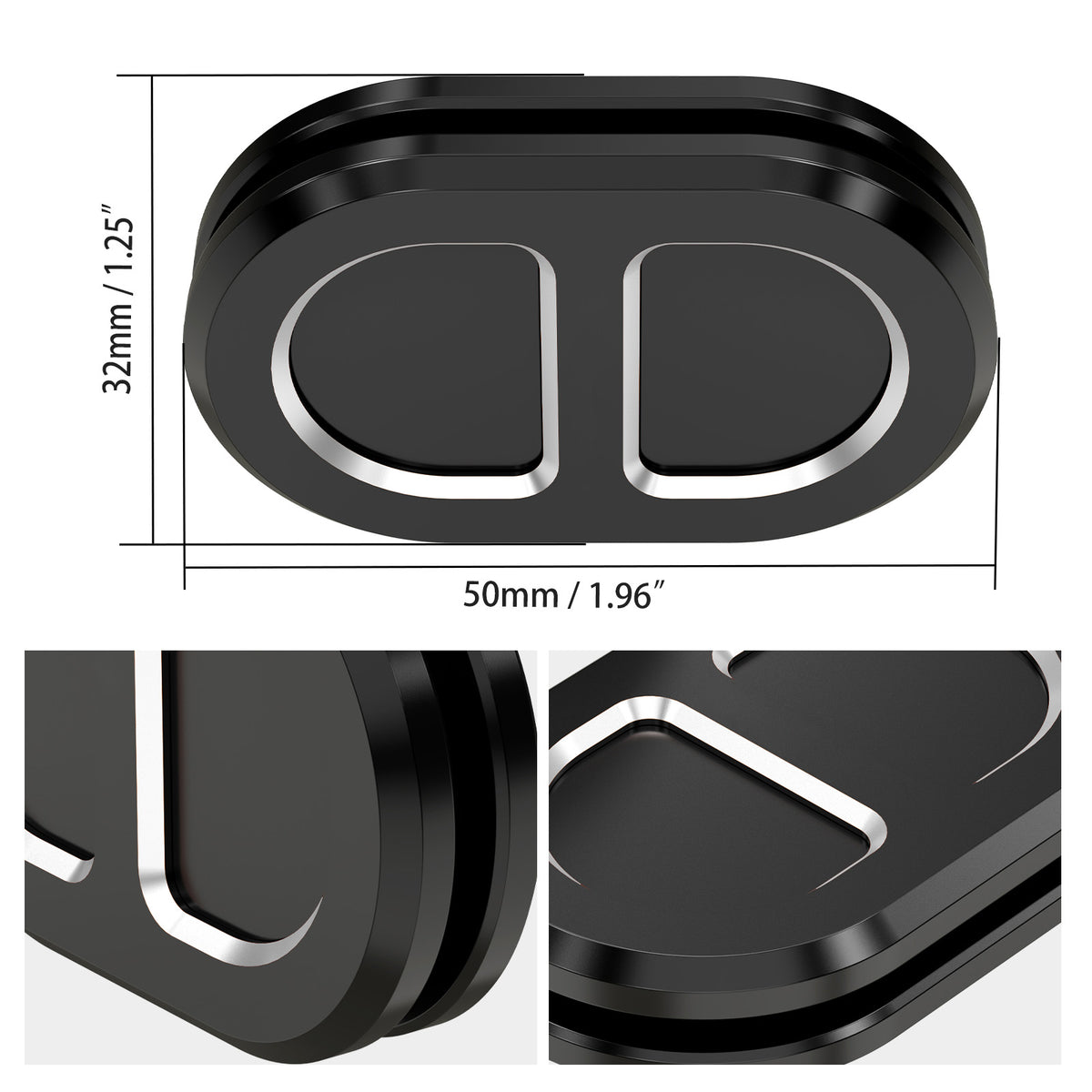 Antenna Hole Plug Filler Cover Kit For Harley Road King Street Glide Road Glide