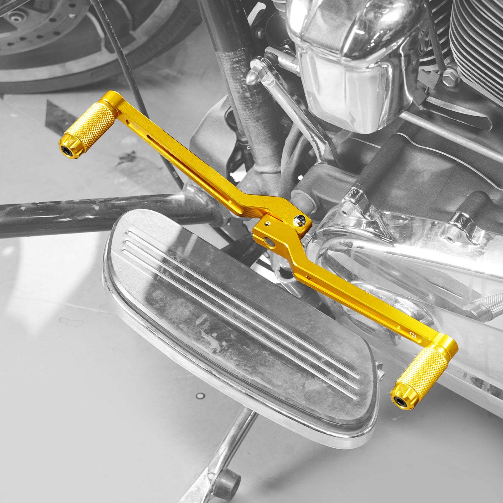 Extended Longer Heel Toe Shifter Levers For Harley Softail Fat Boy 114 Heritage Classic