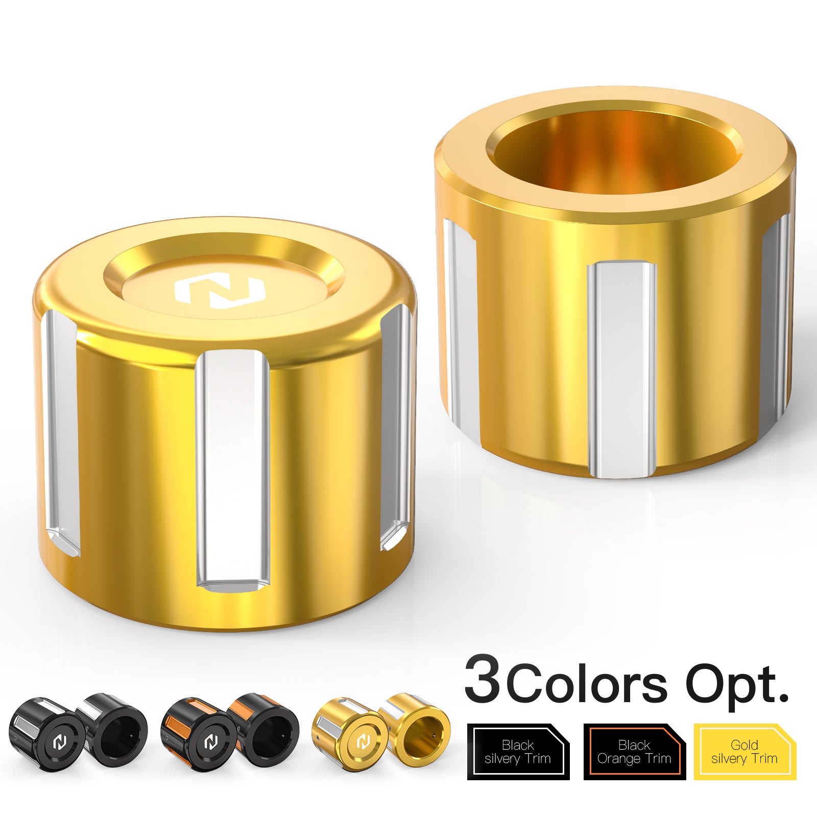 Front Axle Nut Covers Caps For Harley Softail Deluxe Slim Fat Boy Heritage Classic