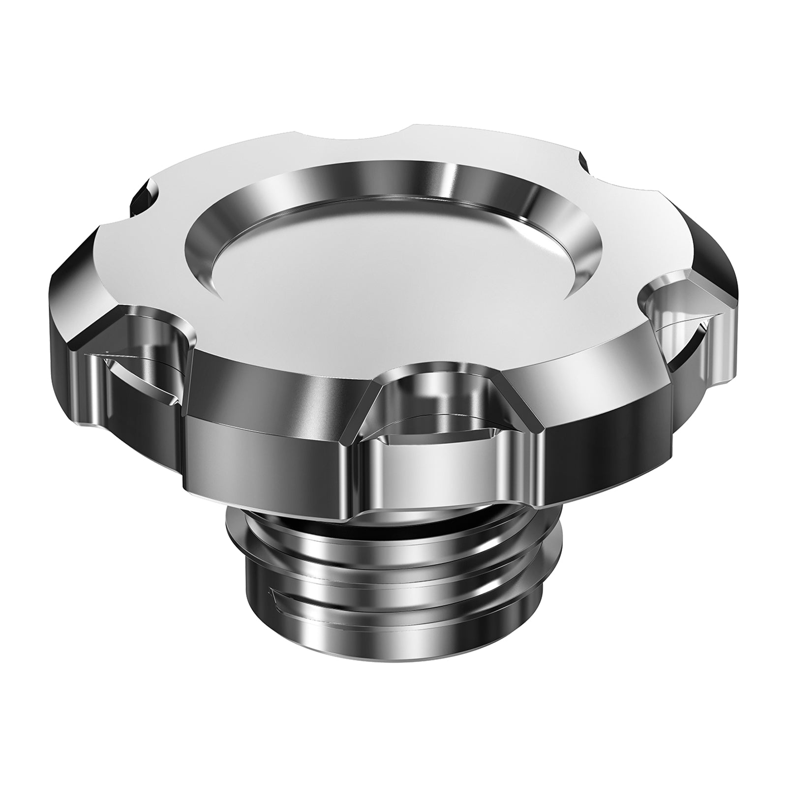 Chrome Fuel Tank Cap For Harley Sportster 1200 883 48 XL Dyna Super Glide Street Bob