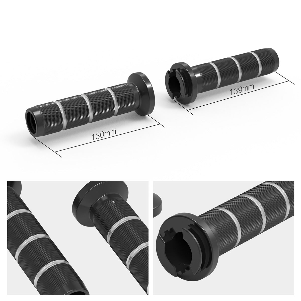 Handlebar Grips Set For Harley Sportster S Pan America 1250 Nightster