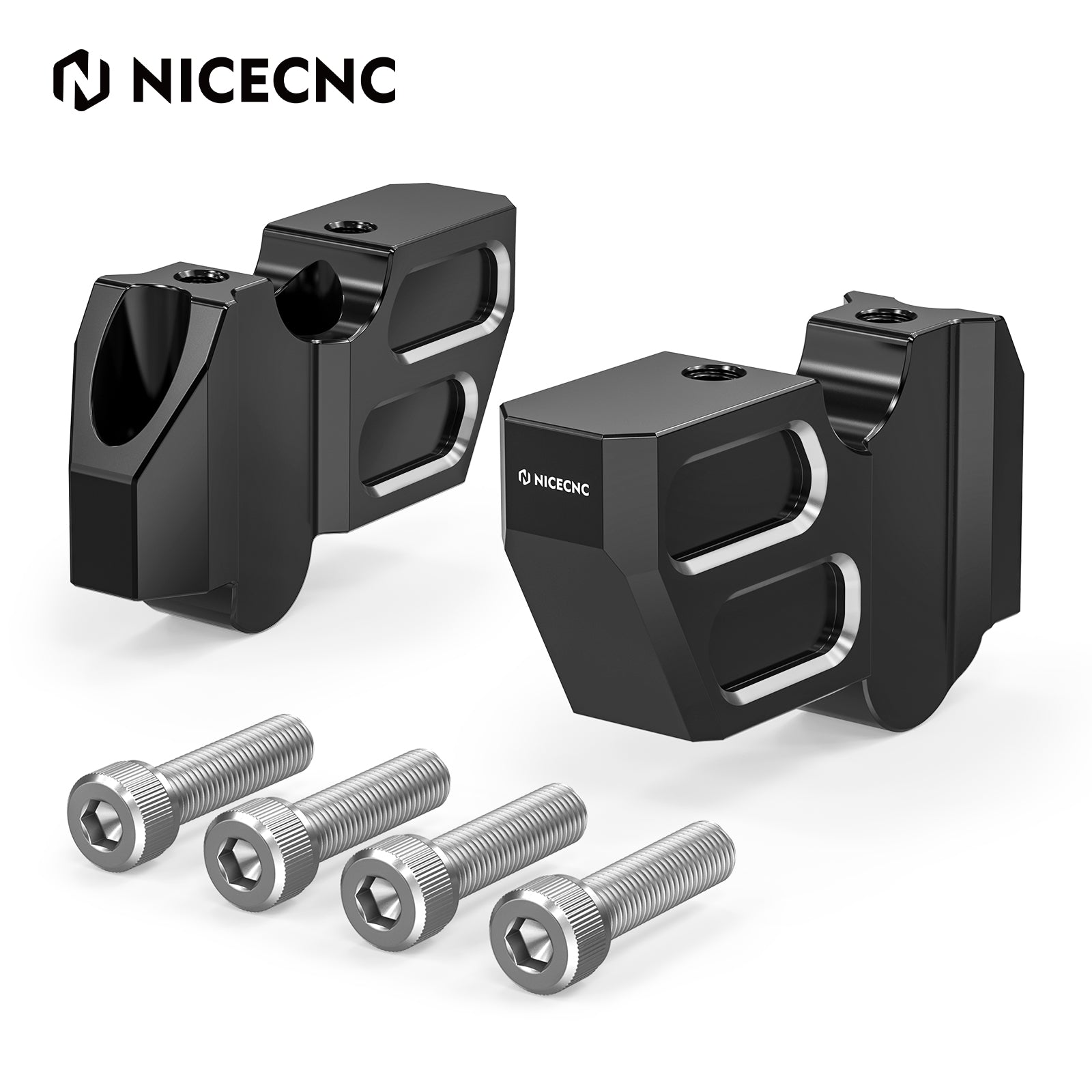 Handlebar Kickback Risers & Phone Holder Bracket Mount Kit For Harley Sportster S 1250