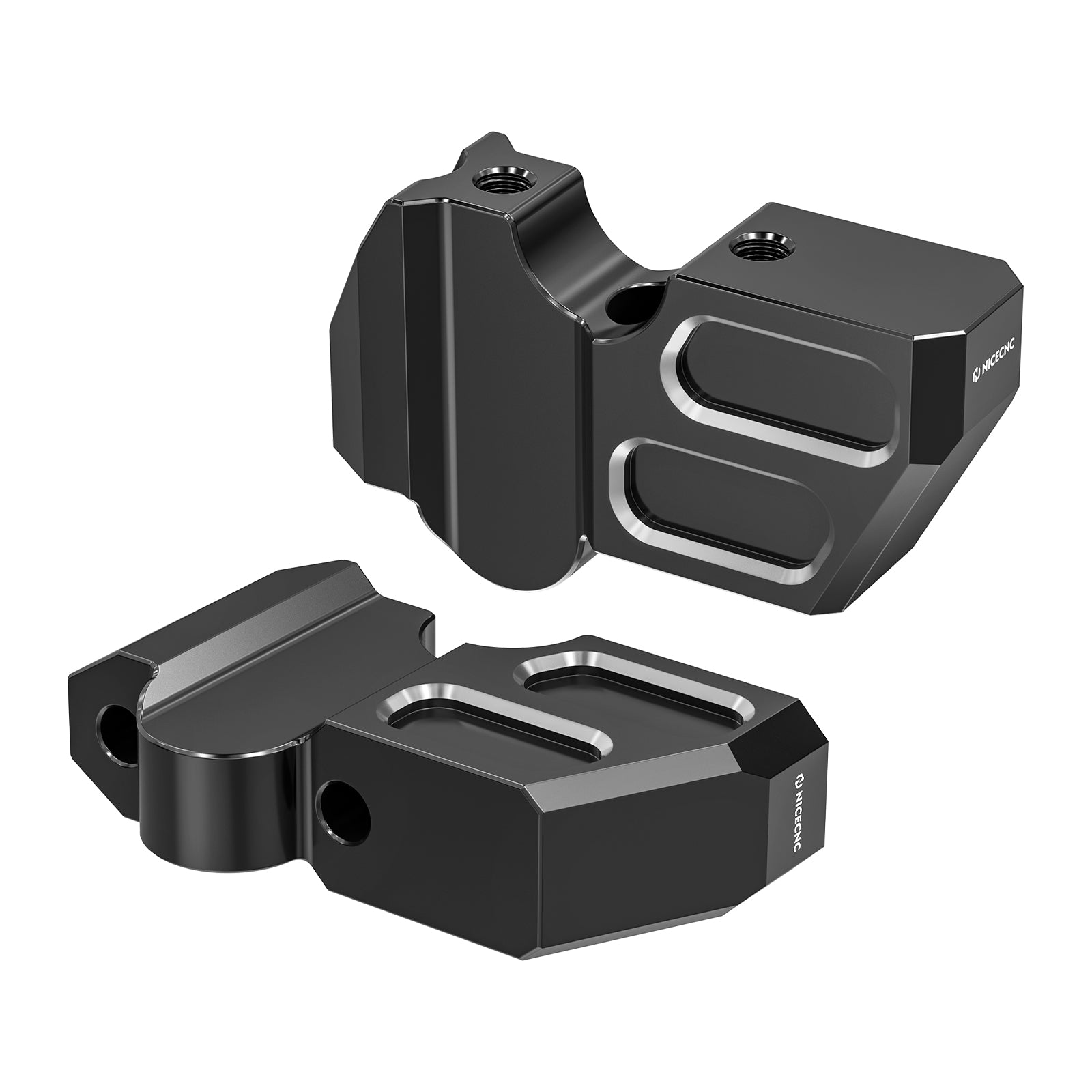 Handlebar Kickback Risers & Phone Holder Bracket Mount Kit For Harley Sportster S 1250