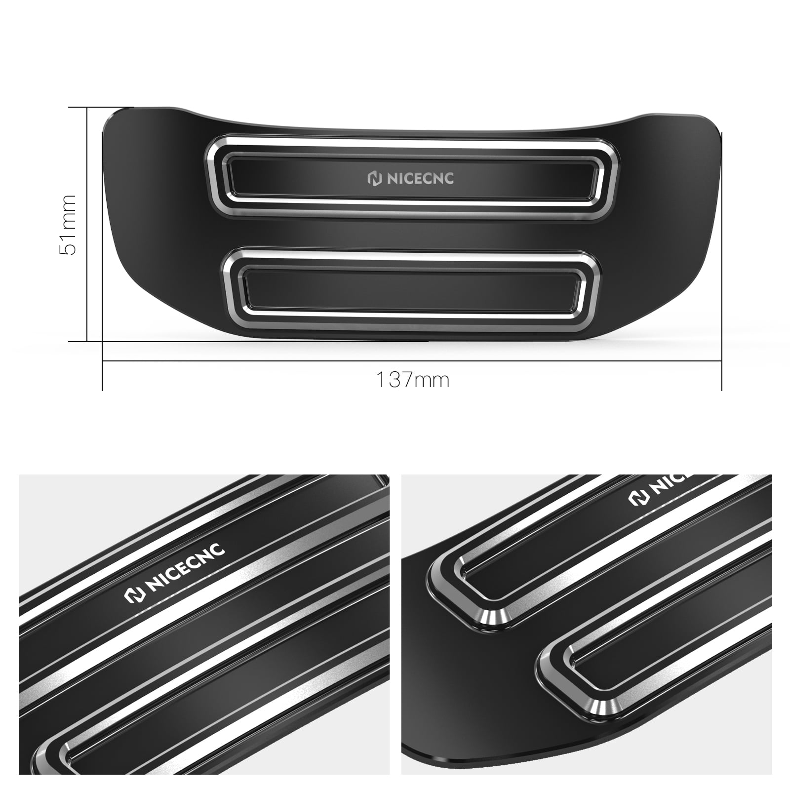 Cam Sprocket Medallions Trim + V-Side Cover For Harley Sportster S 1250 Pan America