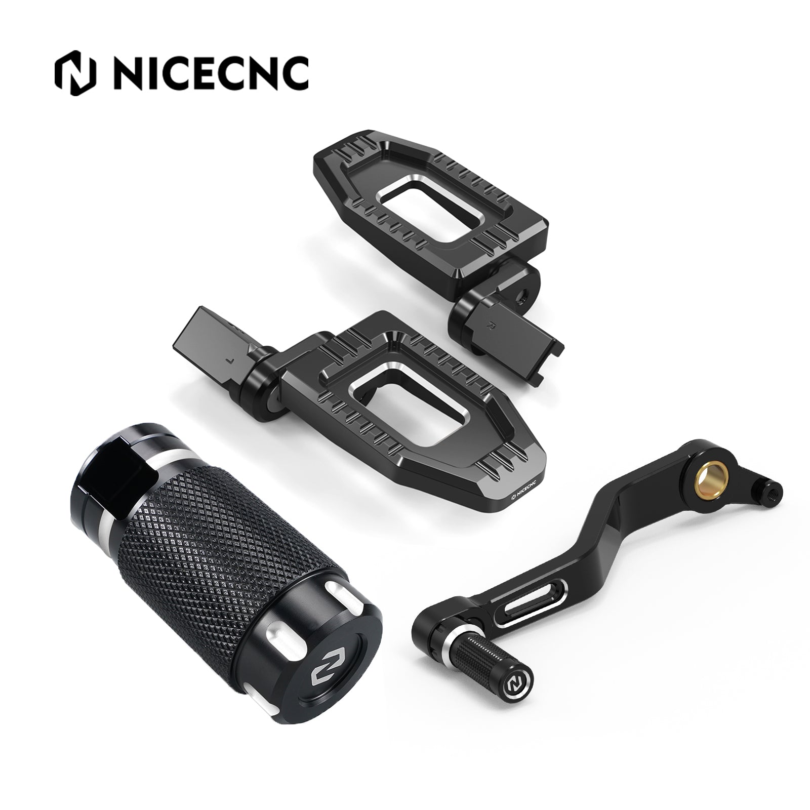 Rider Foot Pegs + Gear Stick Shift Lever + Rear Brake Pedal For Harley Sportster S