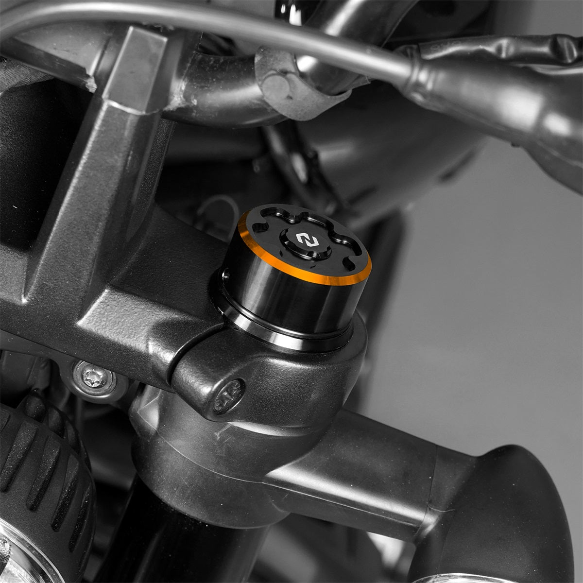 Front Fork Stem Top Caps Upper Covers For Harley Sportster S 1250 2021-2024