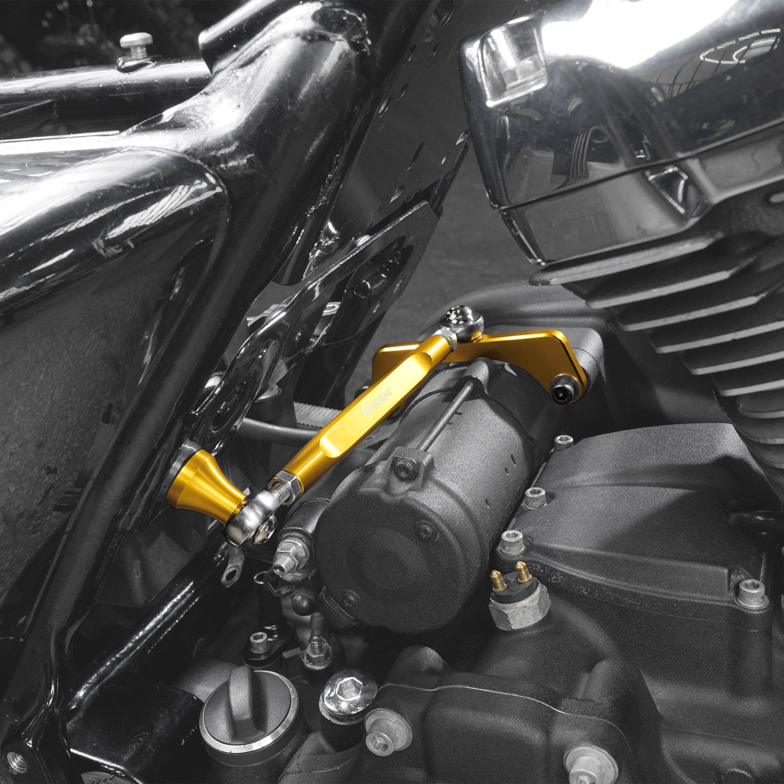 M8 Touring Frame Stabilizer Kit For Harley Road King Street Glide CVO Road Glide