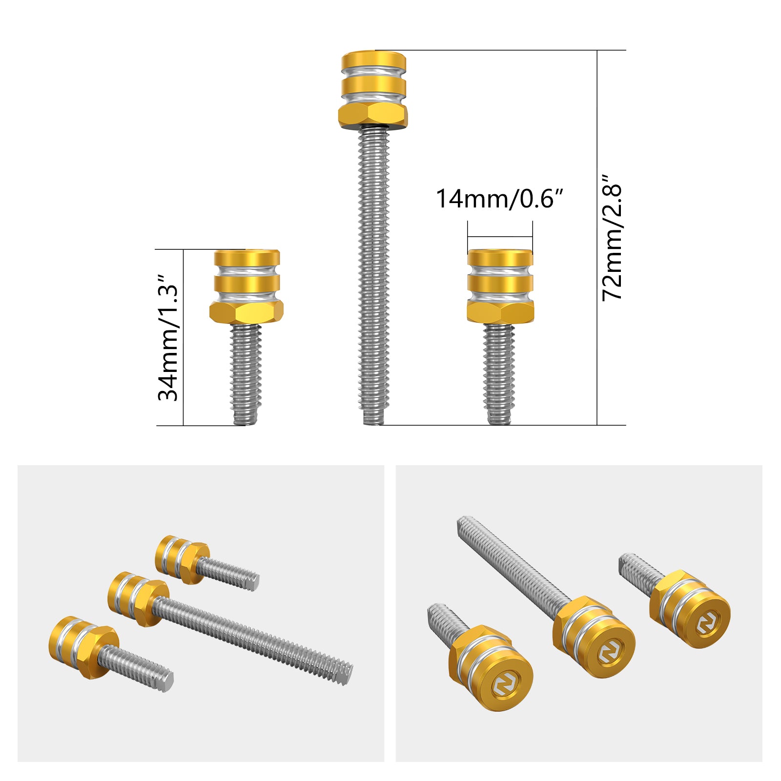 Windshield Mounting Spikes Screws For Harley Davidson Street Glide FLHX 2014-2023