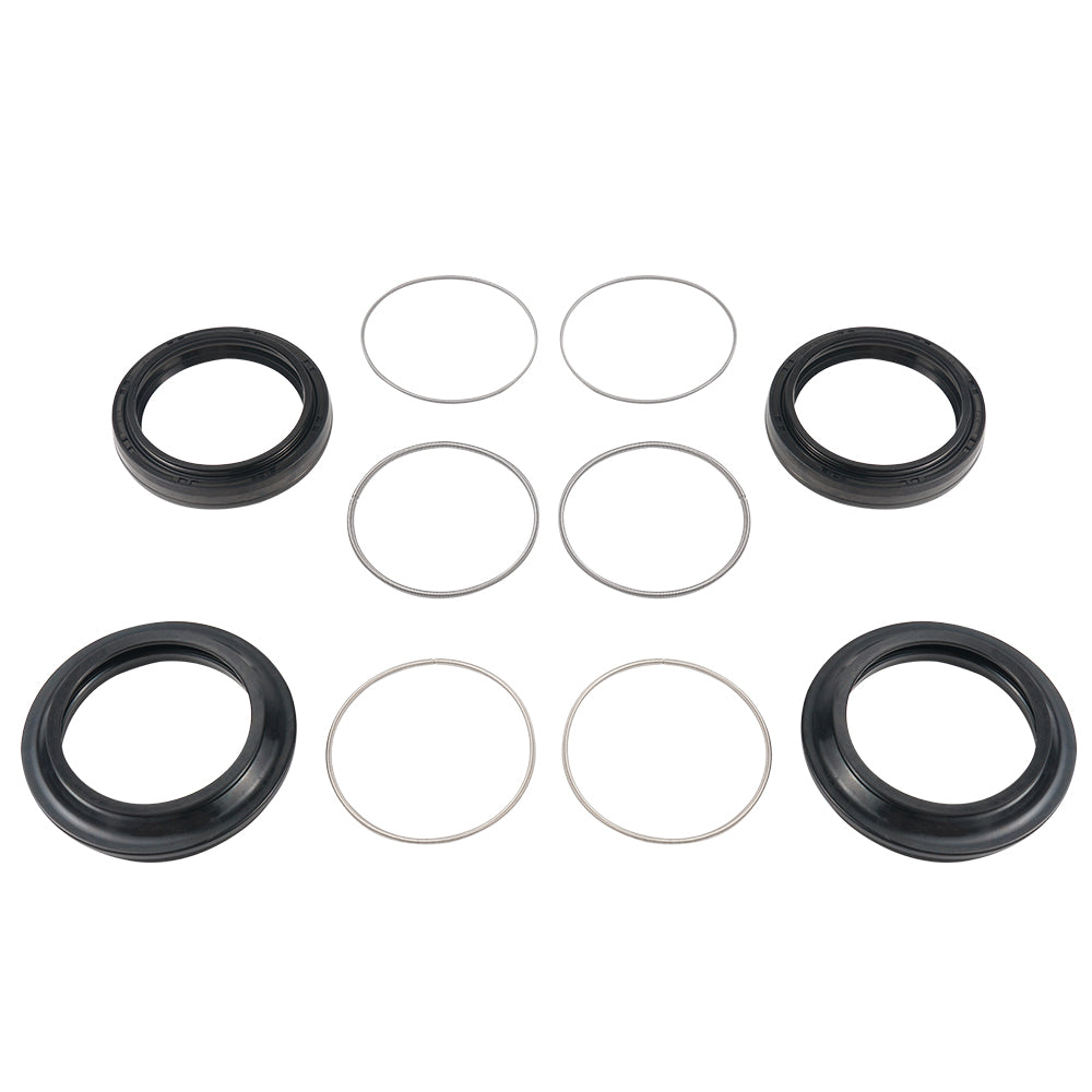 4pcs Fork Oil Dust Seals Kit Set For Kawasaki Honda Suzuki Triumph Yamaha