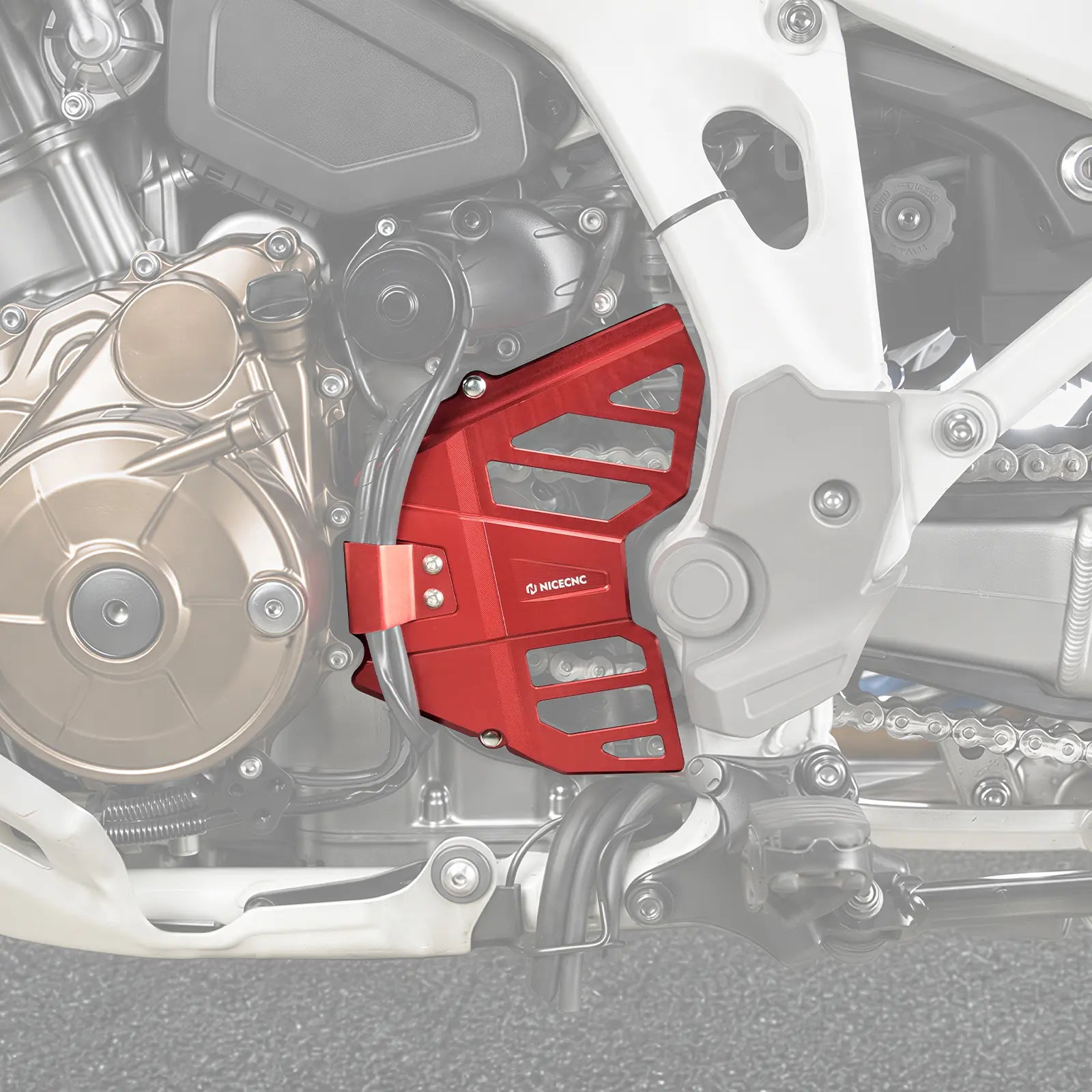 Front Sprocket Cover Chain Guard Case Saver For Honda Africa Twin CRF 1000 1100L