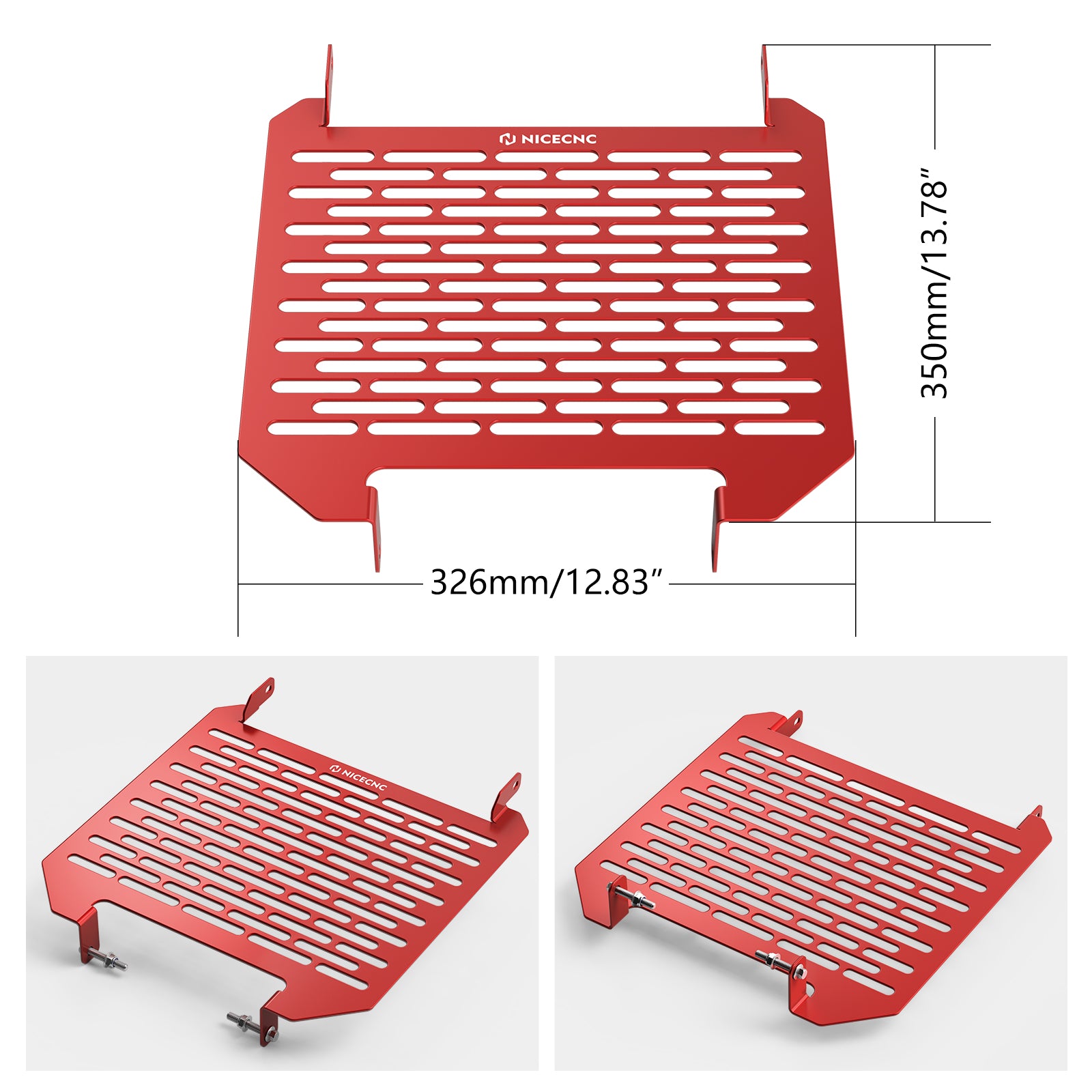 ATV Radiator Guard Lid Cover For Honda TRX450R TRX450ER