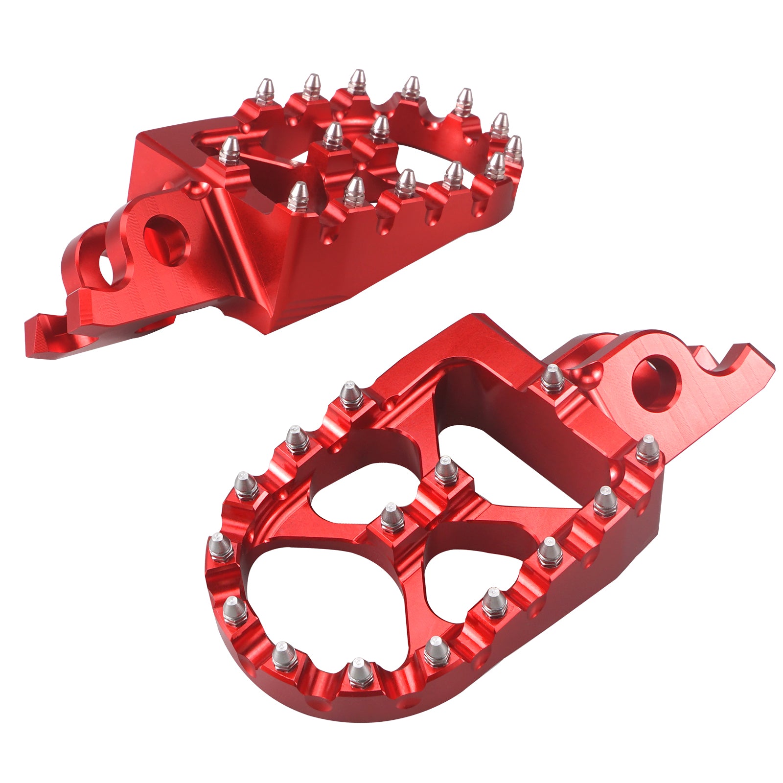 CNC Footpegs Bud Motorcycle Foot Pegs For Honda CRF250R CRF450R CRF1000L
