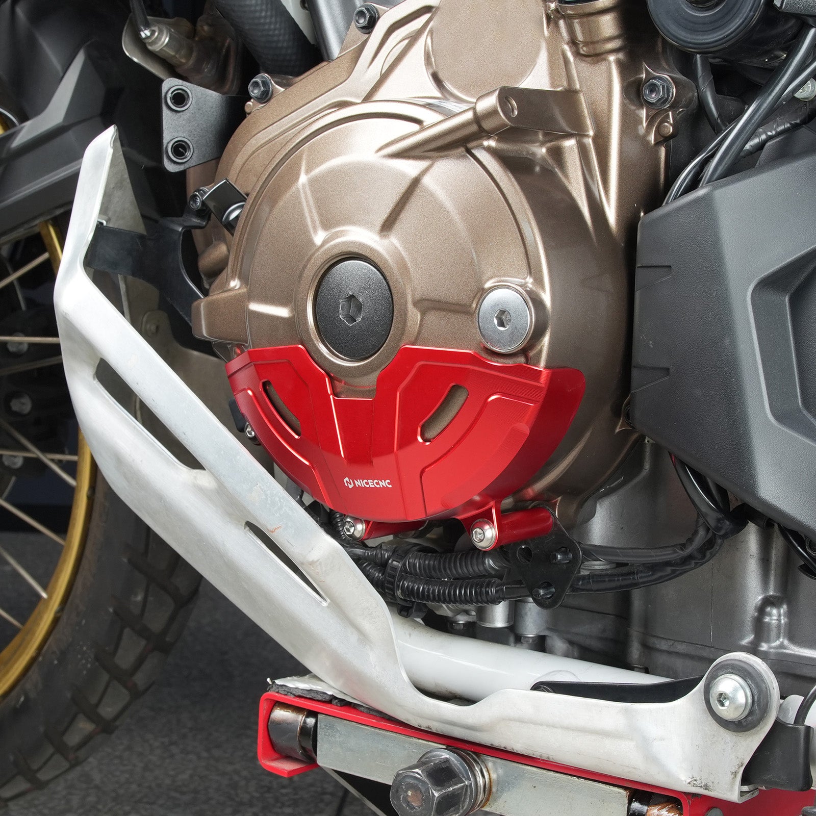 Left Engine Motor Stator Cover Guard For Honda CRF1100L Africa Twin 2020-2025