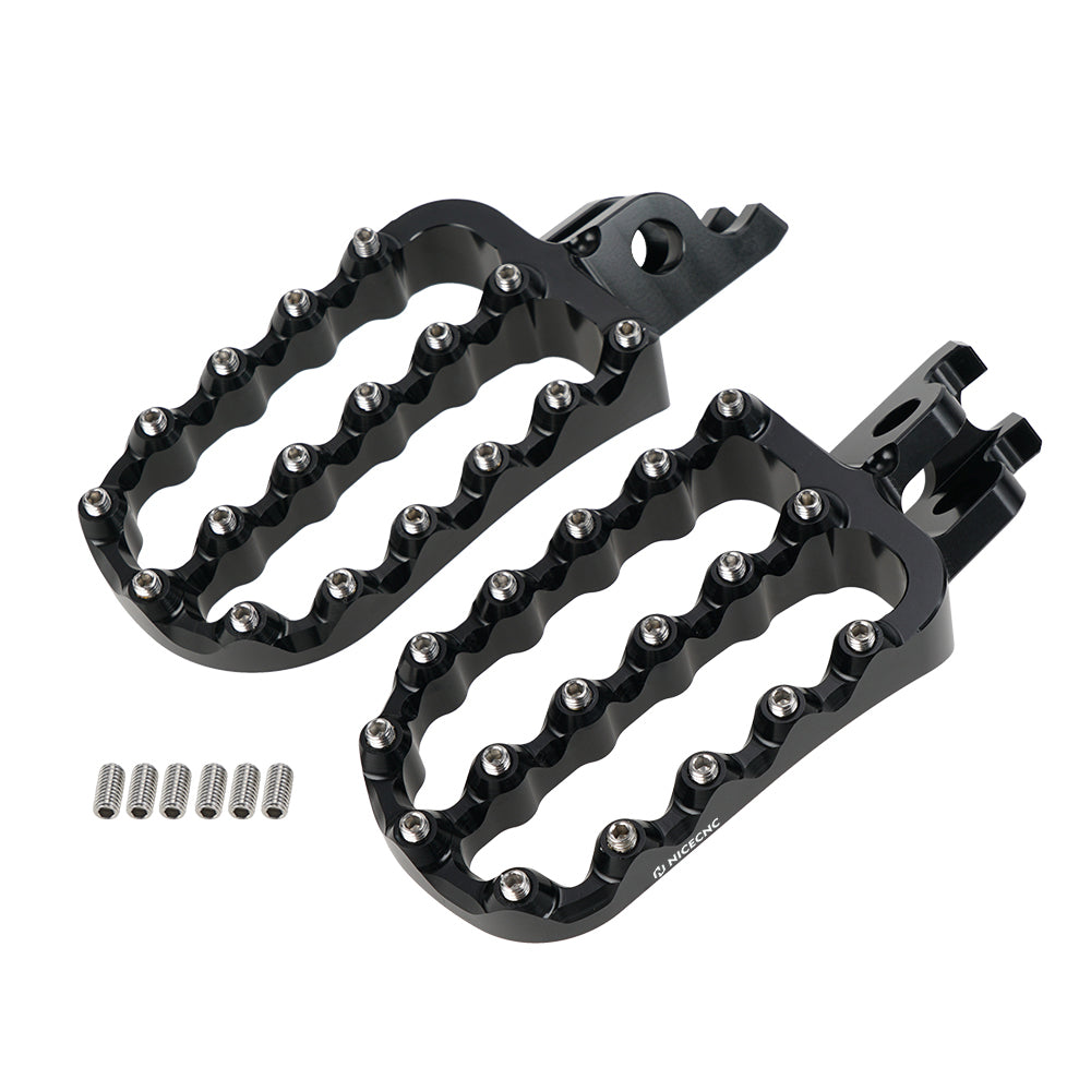 Wide Enlarged Foot Pegs Pedals Set For Honda CRF250RX / L  CRF450L / RX  CRF1000L