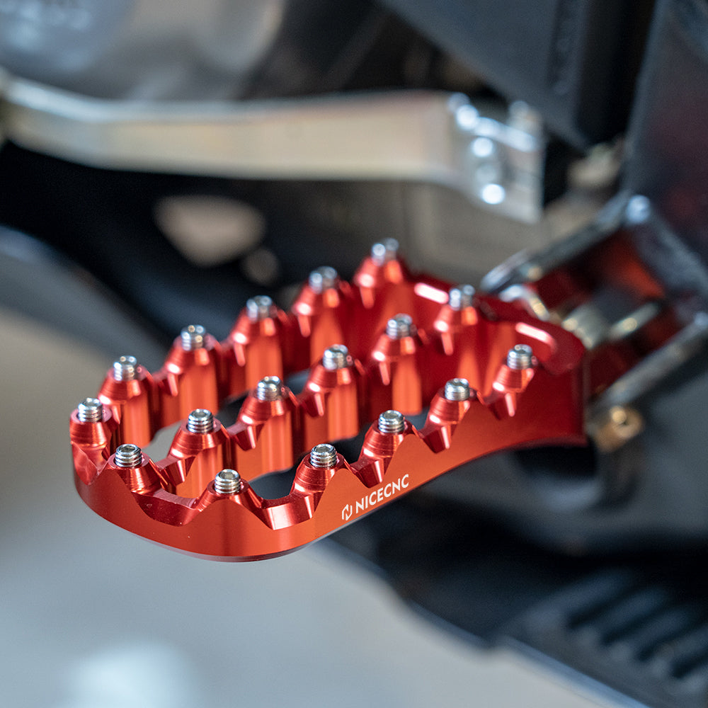 Wide Enlarged Foot Pegs Pedals Set For Honda CRF250RX / L  CRF450L / RX  CRF1000L