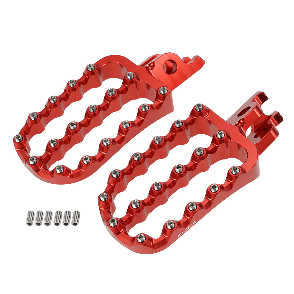 Wide Enlarged Foot Pegs Pedals Set For Honda CRF250RX / L  CRF450L / RX  CRF1000L