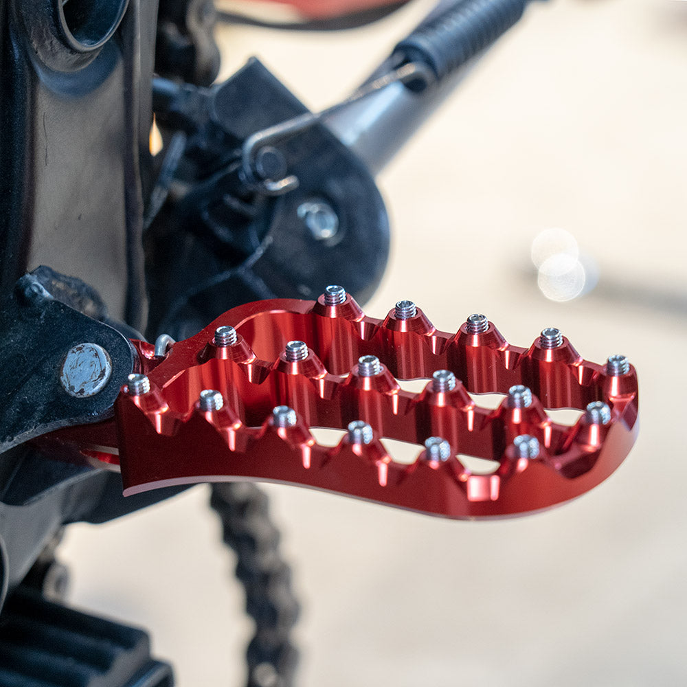 Wide Enlarged Foot Pegs Pedals Set For Honda CRF250RX / L  CRF450L / RX  CRF1000L