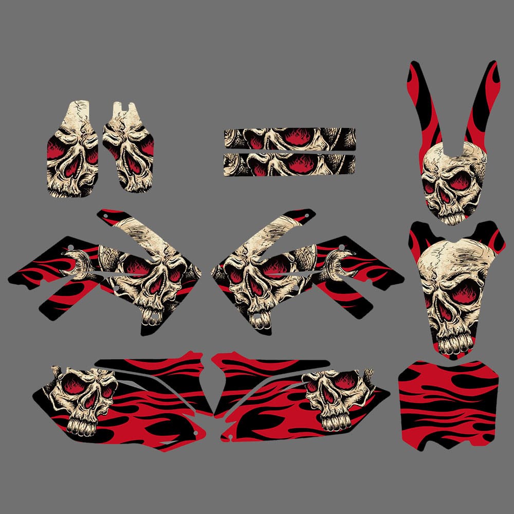 Motocross Graphics Stickers For Honda CRF250 2010-2013 CRF450 2009-2012