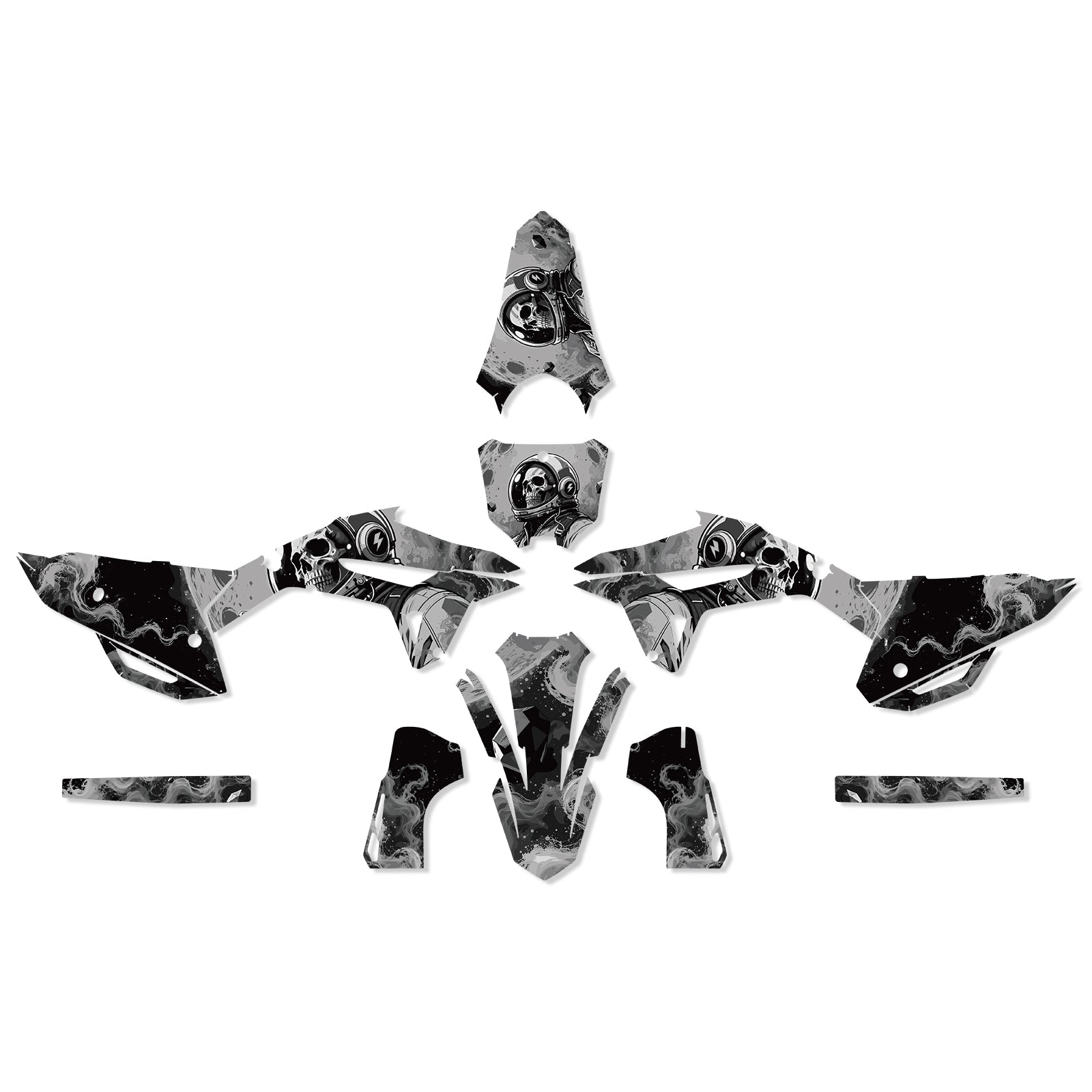 Motorcycle Full Graphics Decals Stickers Kit For HONDA CRF450 2021-2024