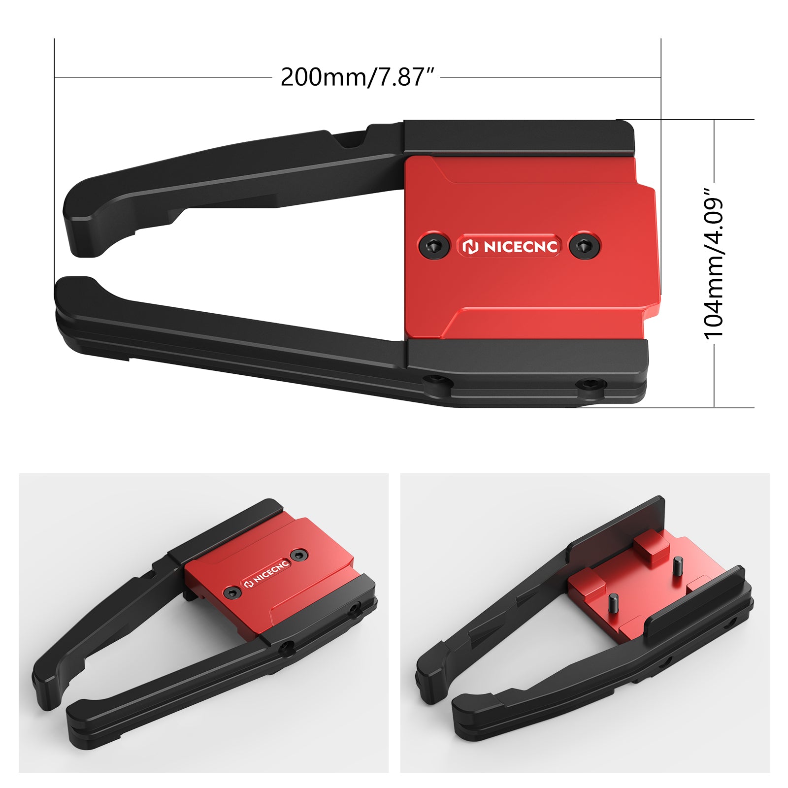 ATV Swingarm Chain Buffer Guide Slider For Honda TRX450R TRX450ER