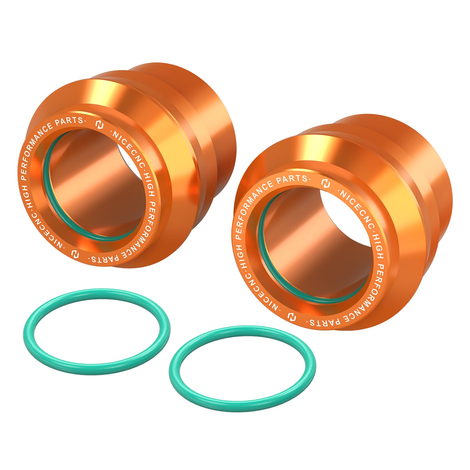 Front Wheel Spacers Hub Collars For KTM 350 500 EXC-F 2017-2024