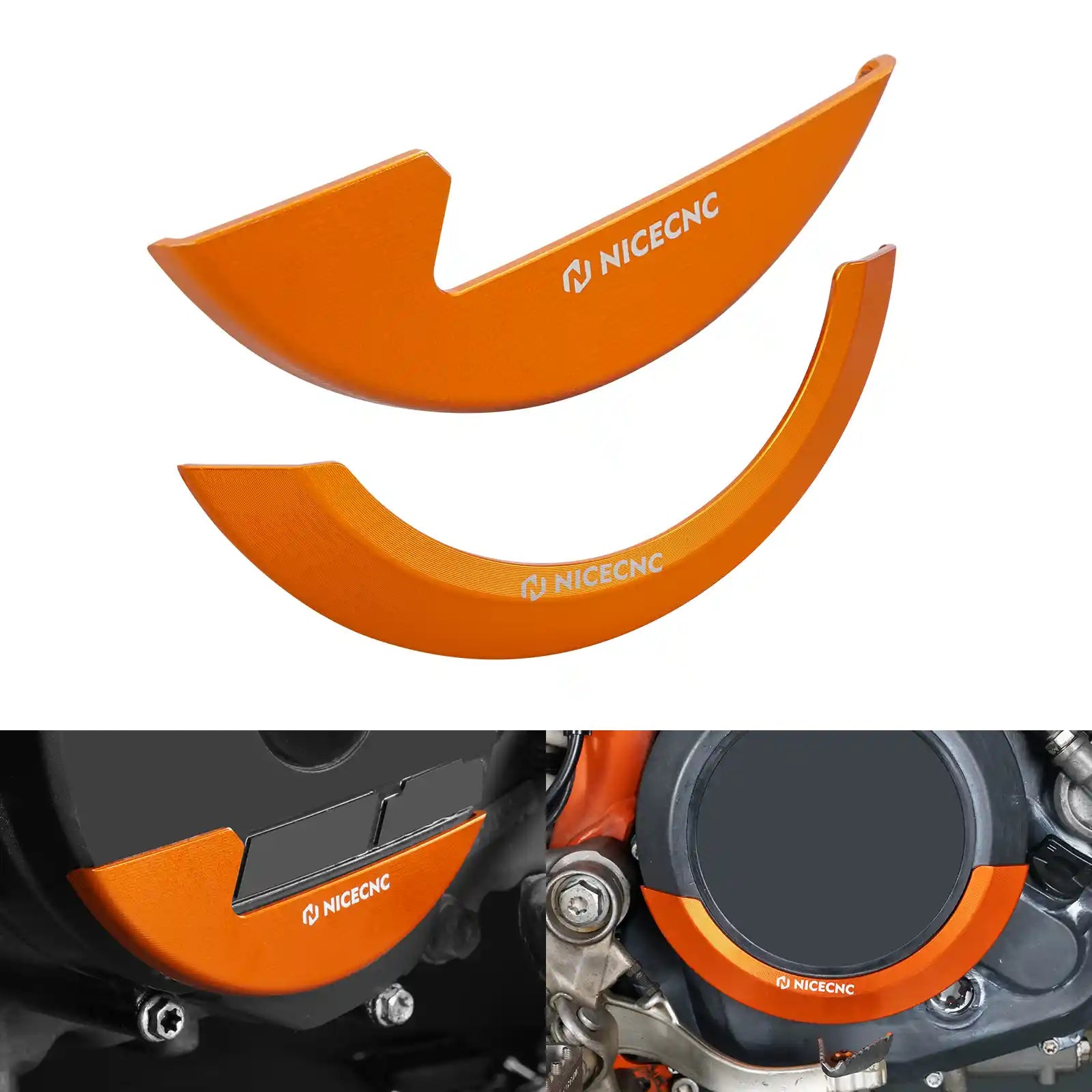 Engine Clutch Cover + Ignition Guard Kit For KTM 690 Enduro SMC R 2008-2025