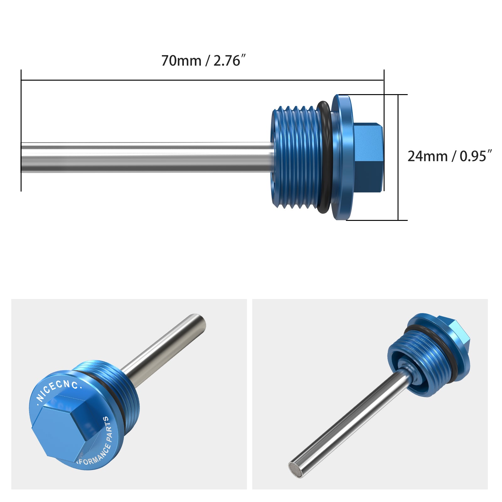 M20X1.5 Magnetic Oil Drain Plug / Screw Bolt For KTM 690 Husqvarna 701 GasGas 700 SM/ES