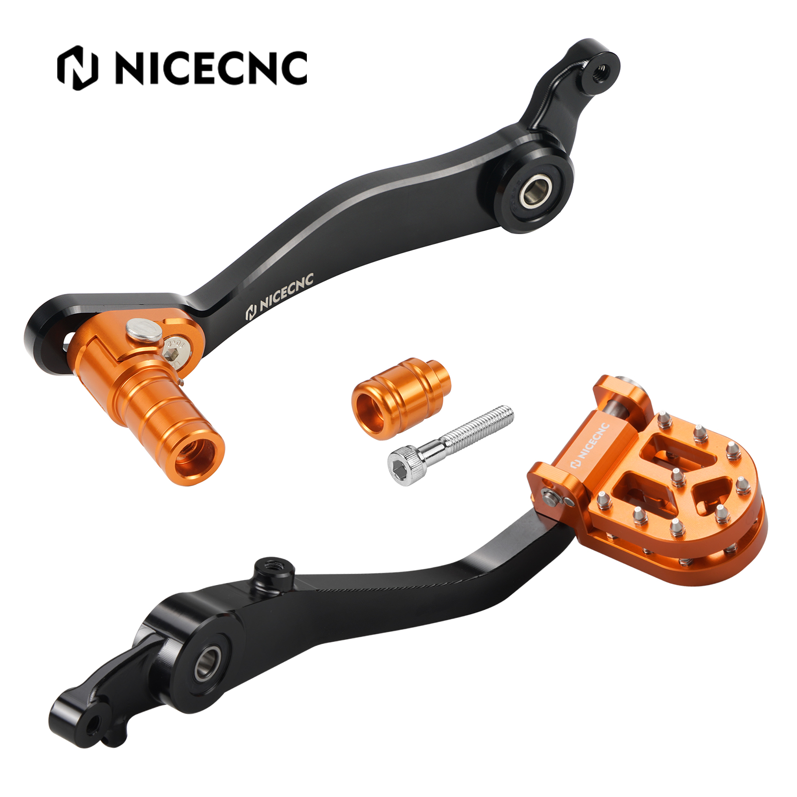 Adjustable Shift Lever + Rear Brake Pedal Lever For Husqvarna Norden 901 2022-2025