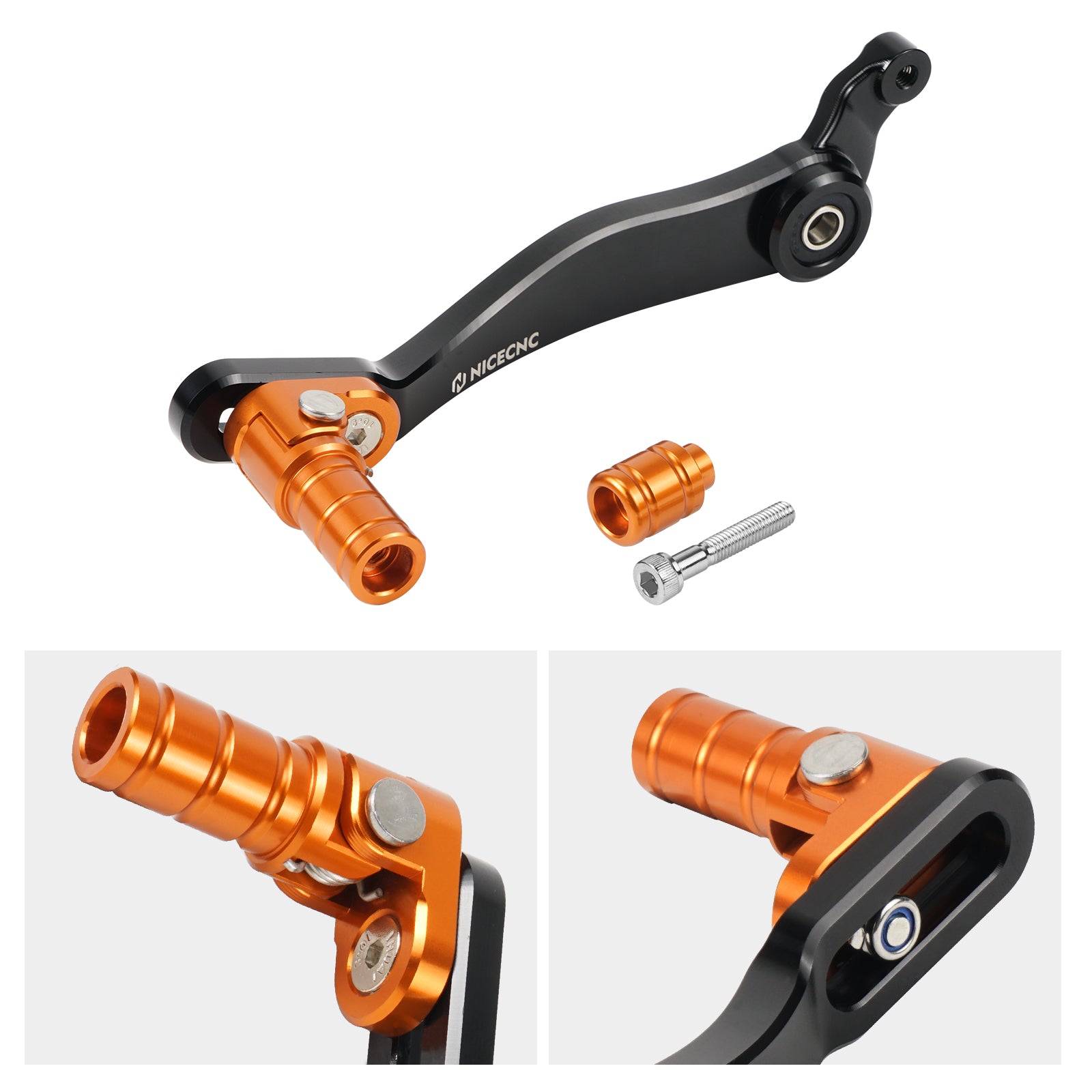Adjustable Shift Lever + Rear Brake Pedal Lever For Husqvarna Norden 901 2022-2025