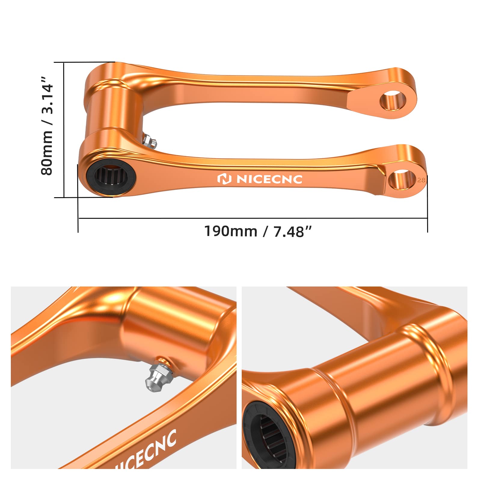 1″ Rear Lowering Link For Husqvarna TE 150 FE 250 TX 300 FX 350 450 2025