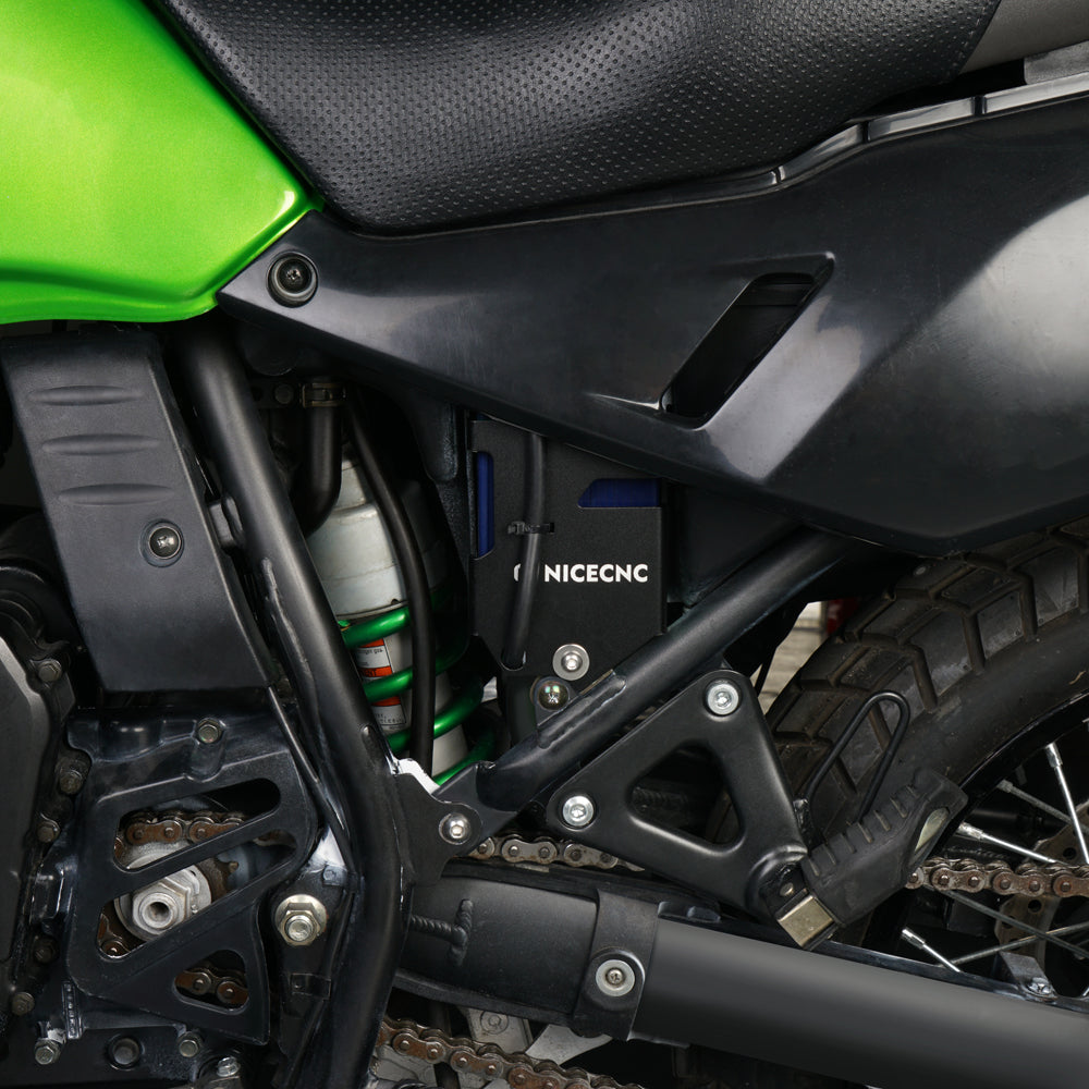 Battery Side Fairing Cover Protector For Kawasaki KLR650 2008-2018
