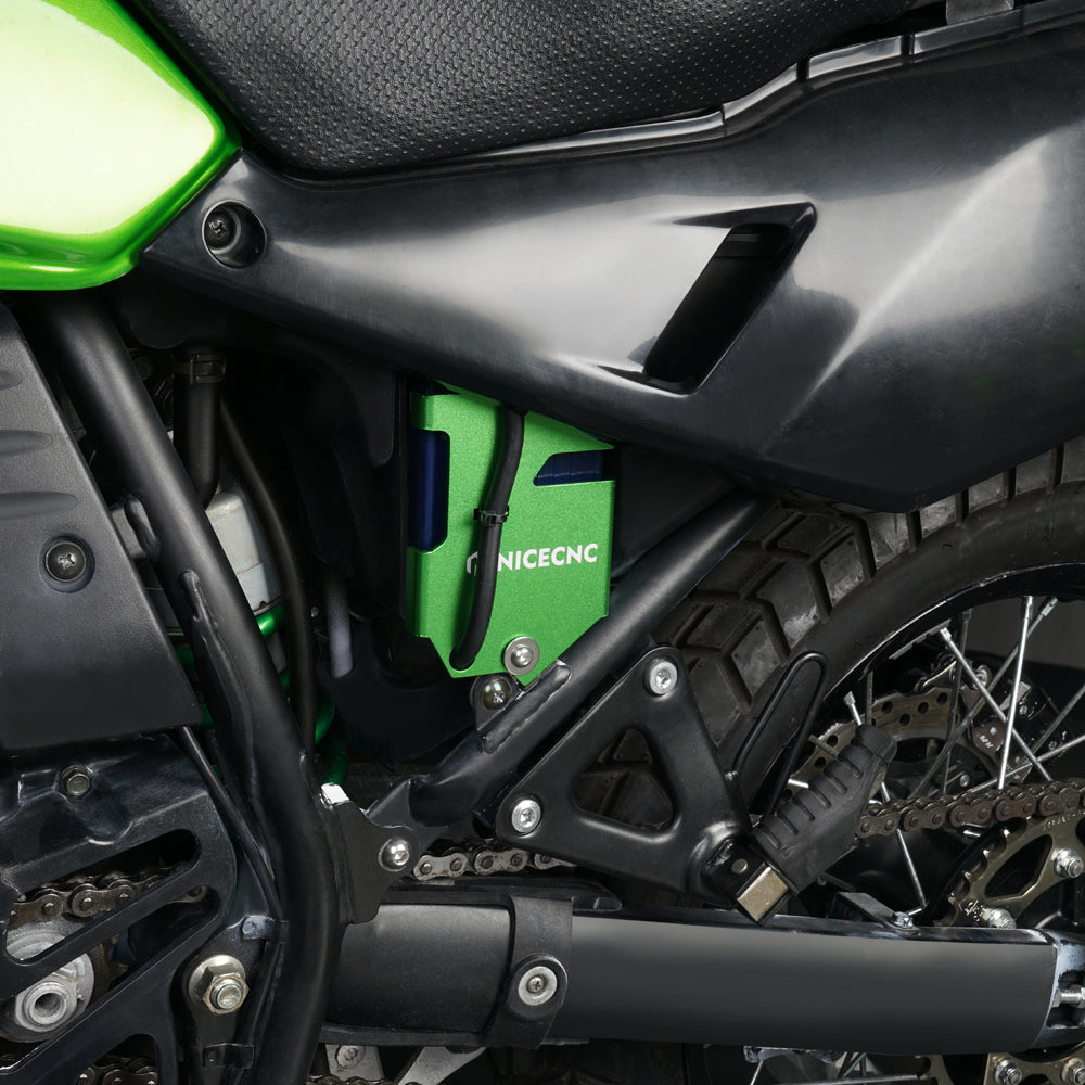 Battery Side Fairing Cover Protector For Kawasaki KLR650 2008-2018