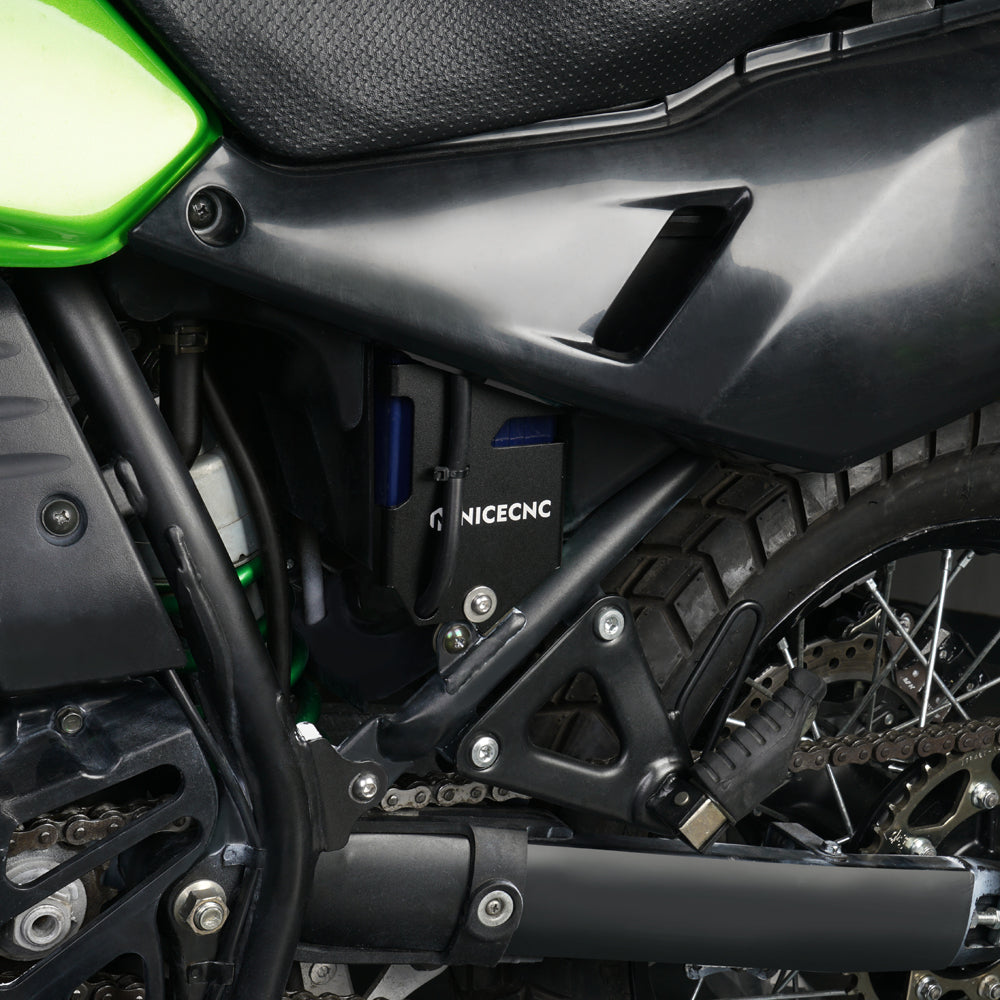 Battery Side Fairing Cover Protector For Kawasaki KLR650 2008-2018