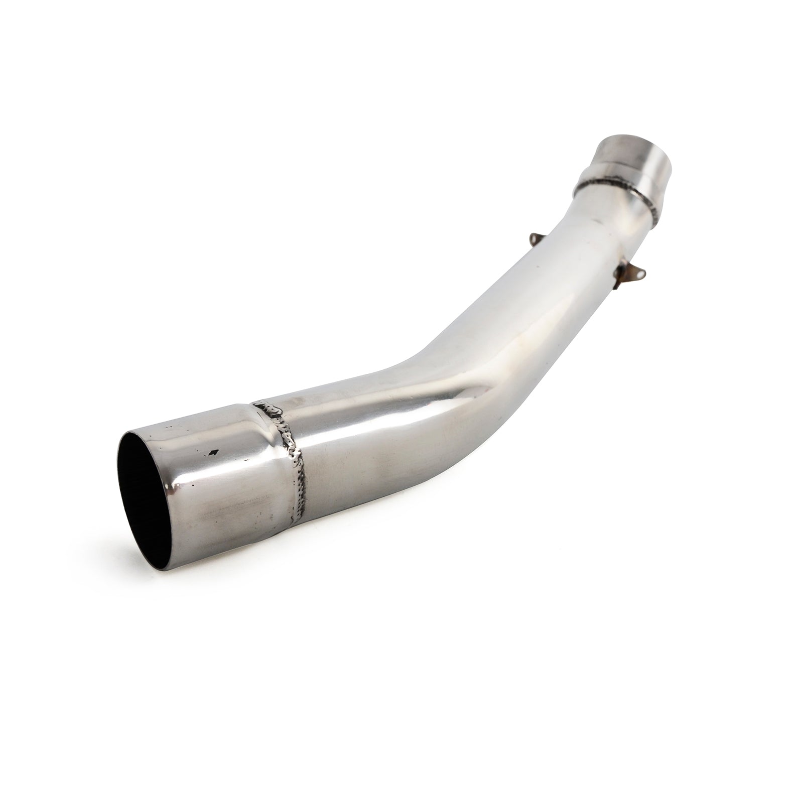 Slip on Middle Exhaust Pipe Mid Link Connection Muffler For Kawasaki Z750 Z750R 2007-2012