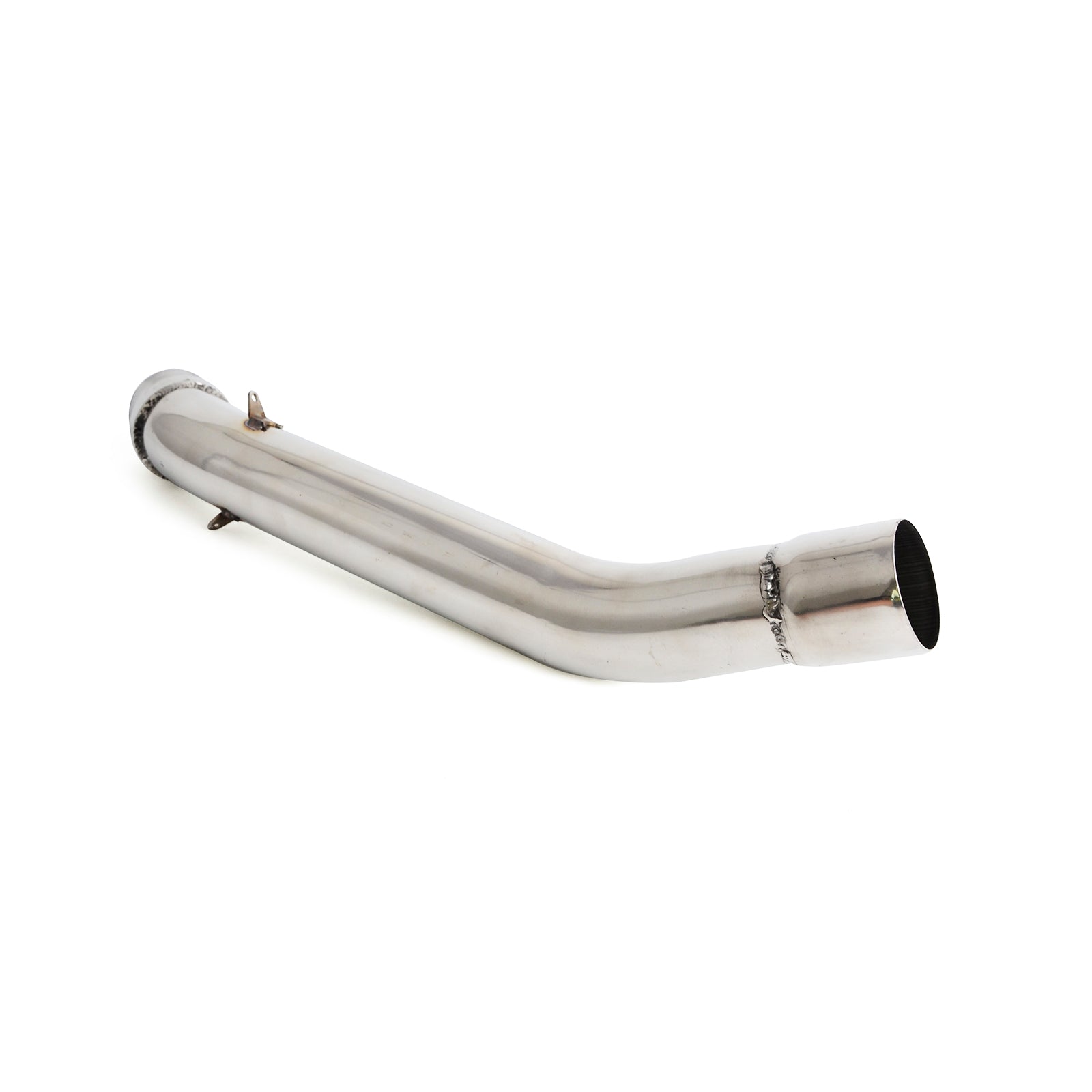 Slip on Middle Exhaust Pipe Mid Link Connection Muffler For Kawasaki Z750 Z750R 2007-2012