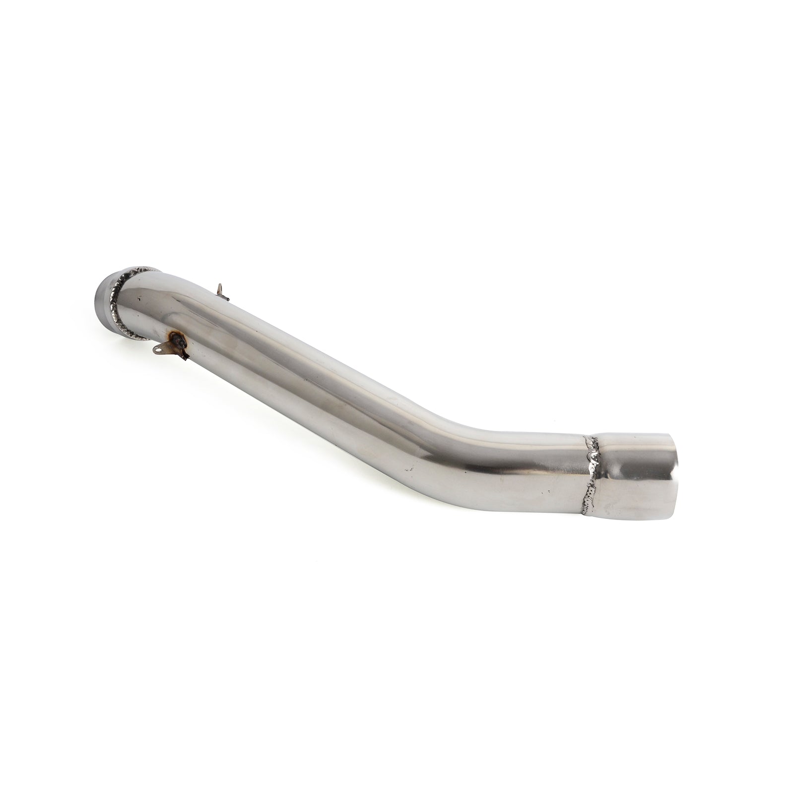 Motorcycle Stainless Steel Slip-On Exhaust Mid Pipe For Kawasaki Z750 Z750R 2007-2012