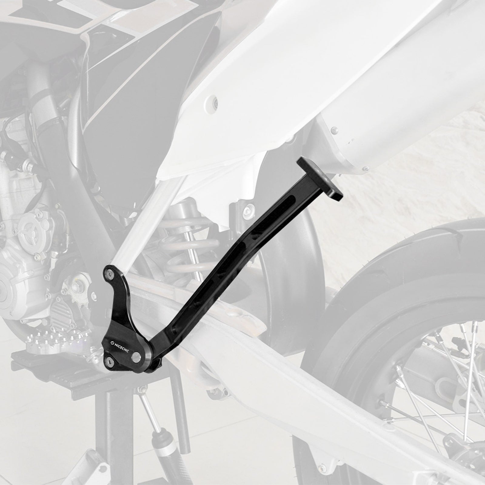 CNC Side Stand Kickstand For Honda CRF450R CRF250R 2019-2024